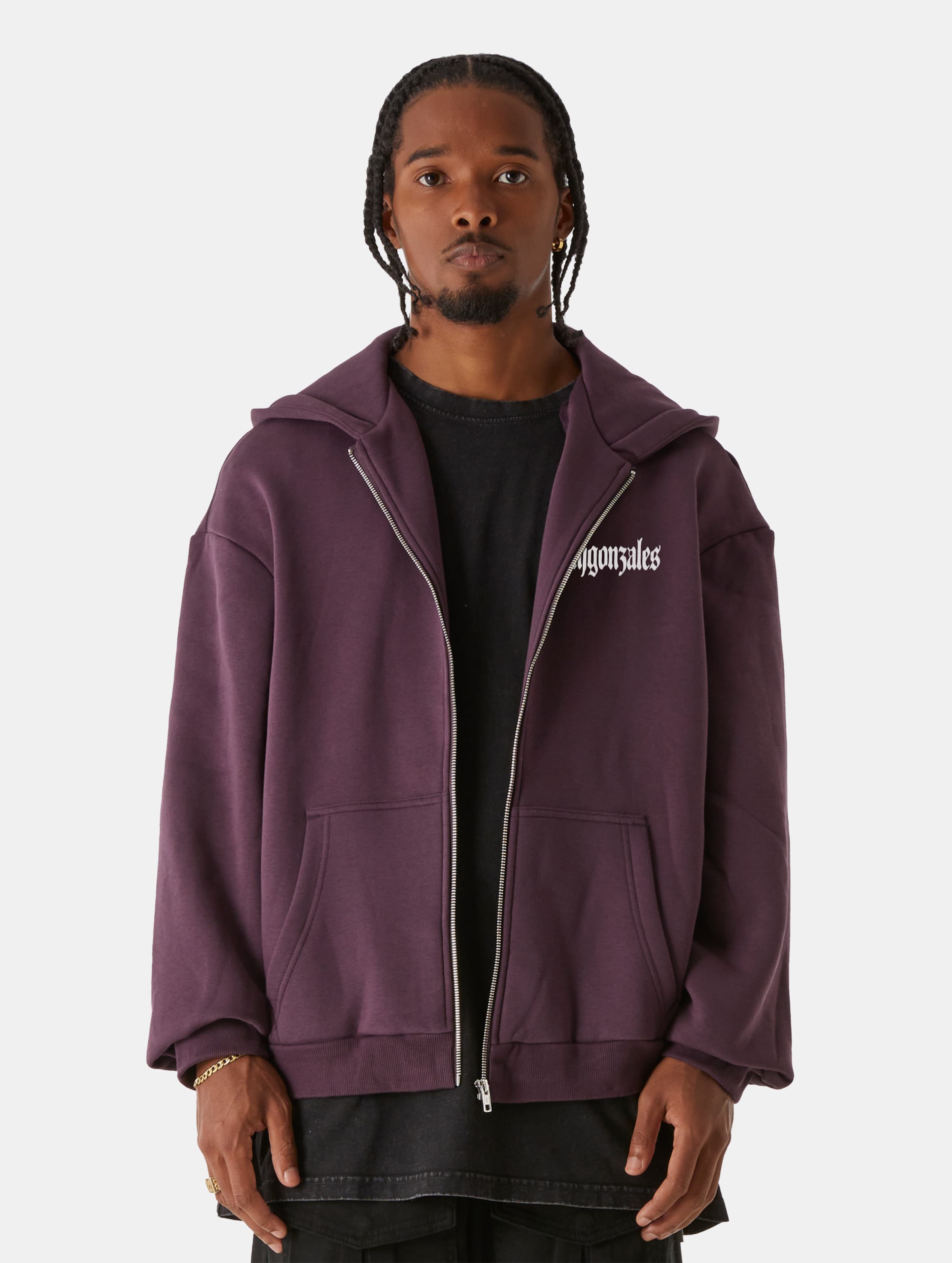 MJ Gonzales Heavy Oversized Zip Hoody - Discipline Dynasty