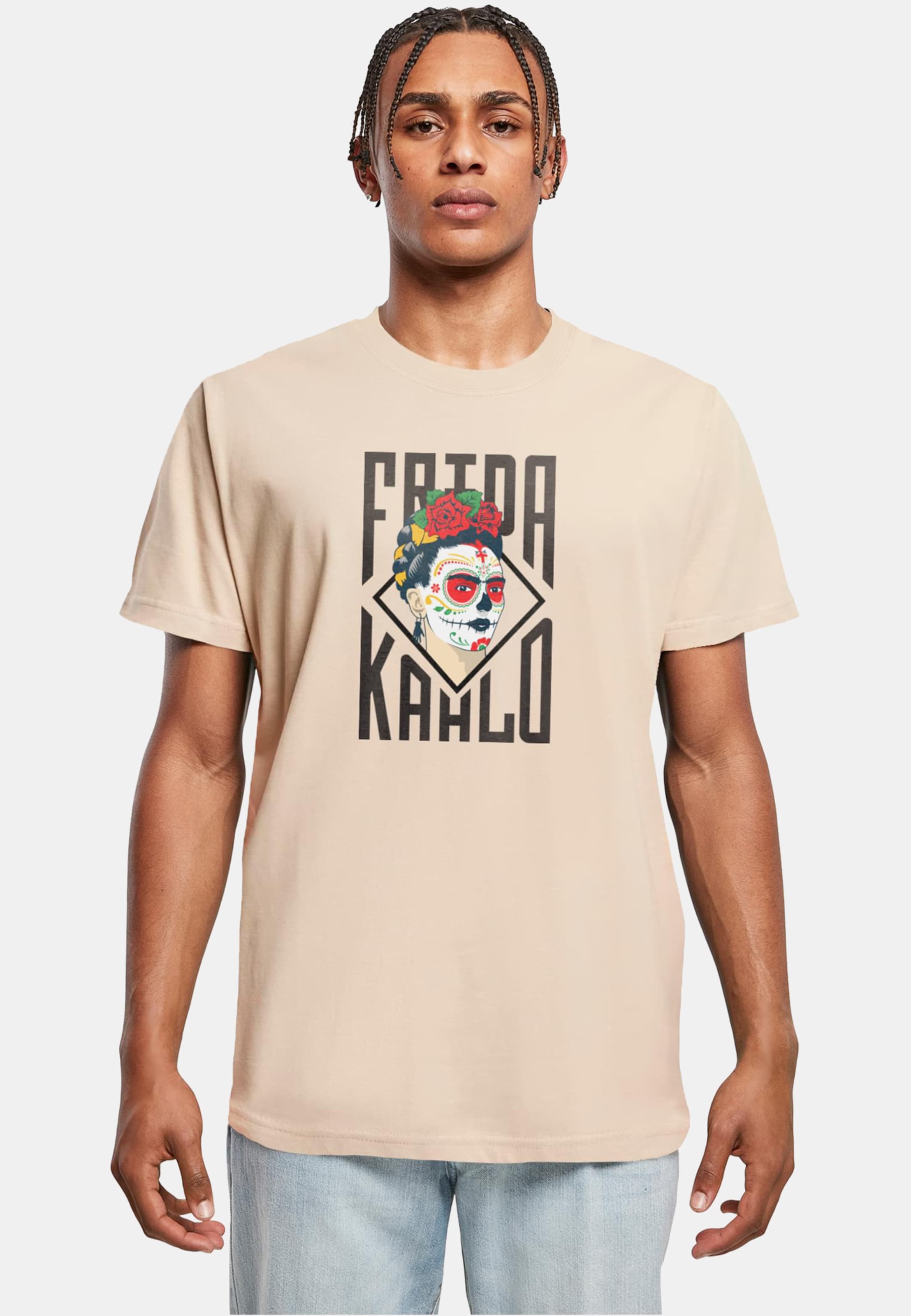 Merchcode Frida Kahlo - Lettering T-Shirt Round Neck
