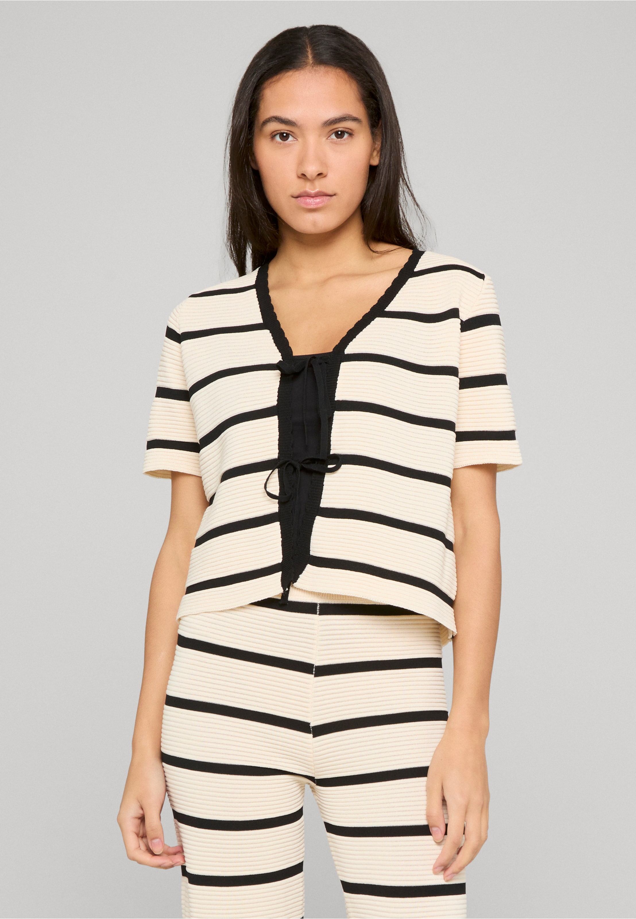 Estelou Stripe Cardigan