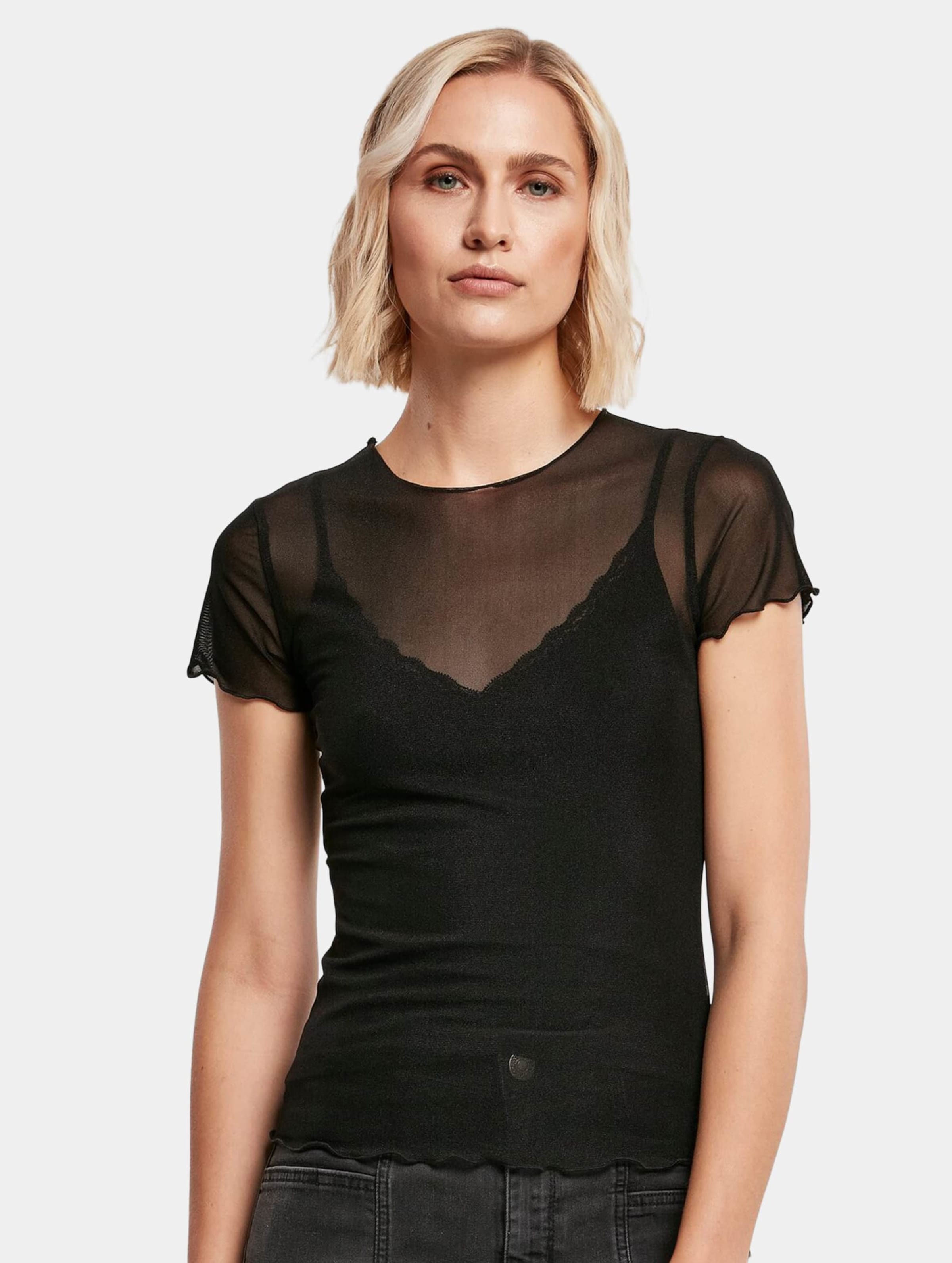 Urban Classics Ladies Mesh Tee