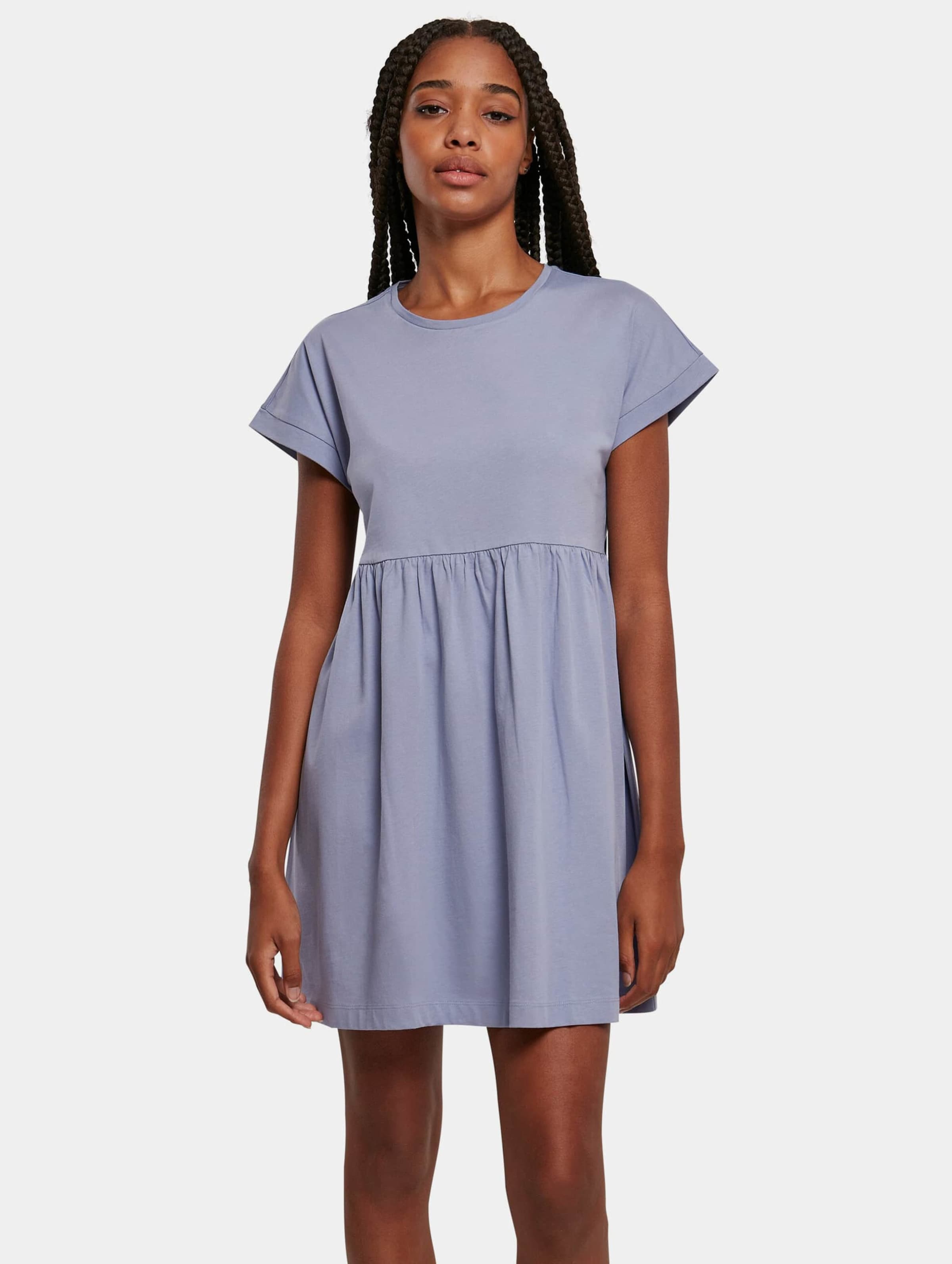 Urban Classics Ladies Organic Empire Valance Tee Dress