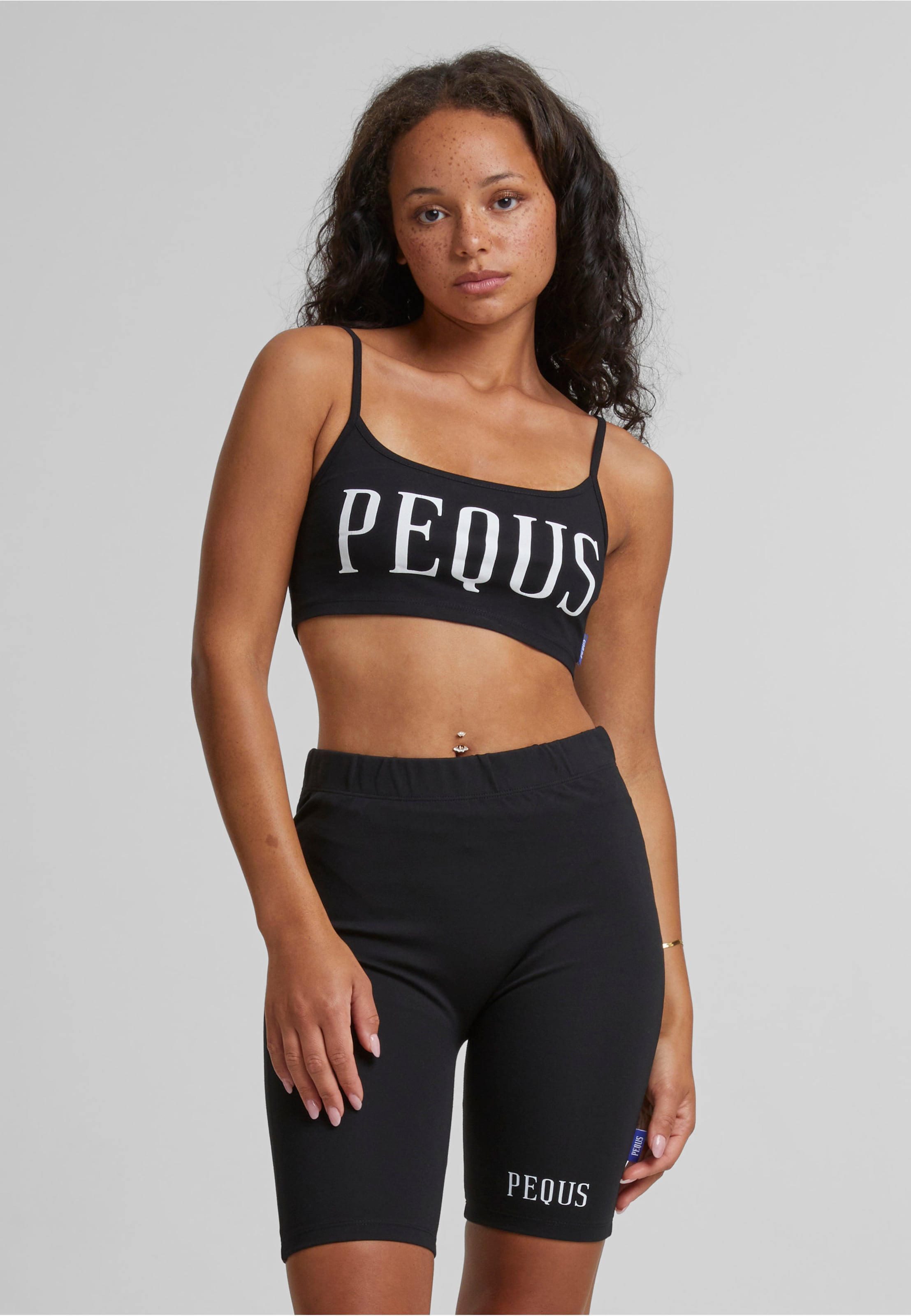 PEQUS Logo Bra Top