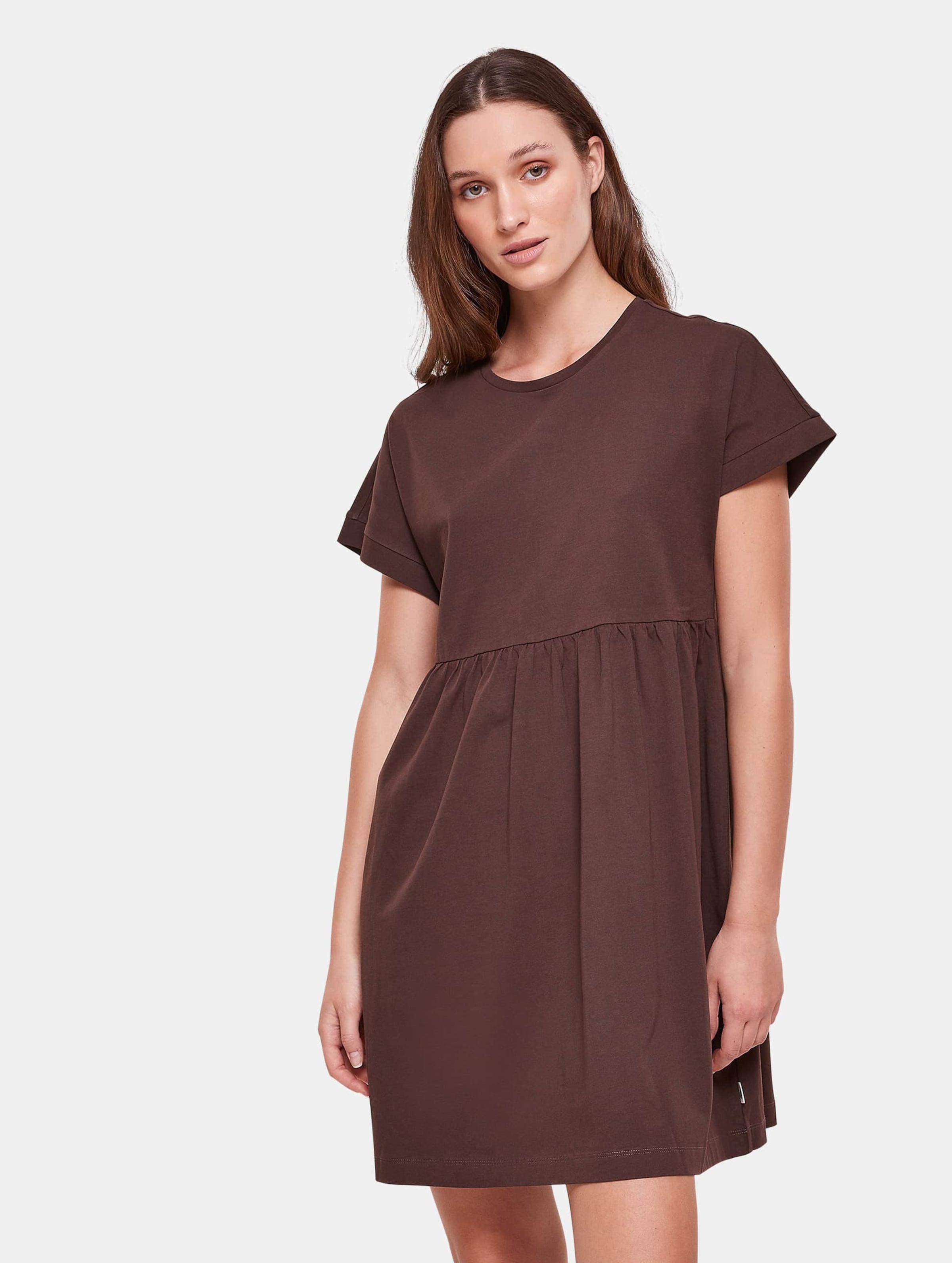 Urban Classics Ladies Organic Empire Valance Tee Dress