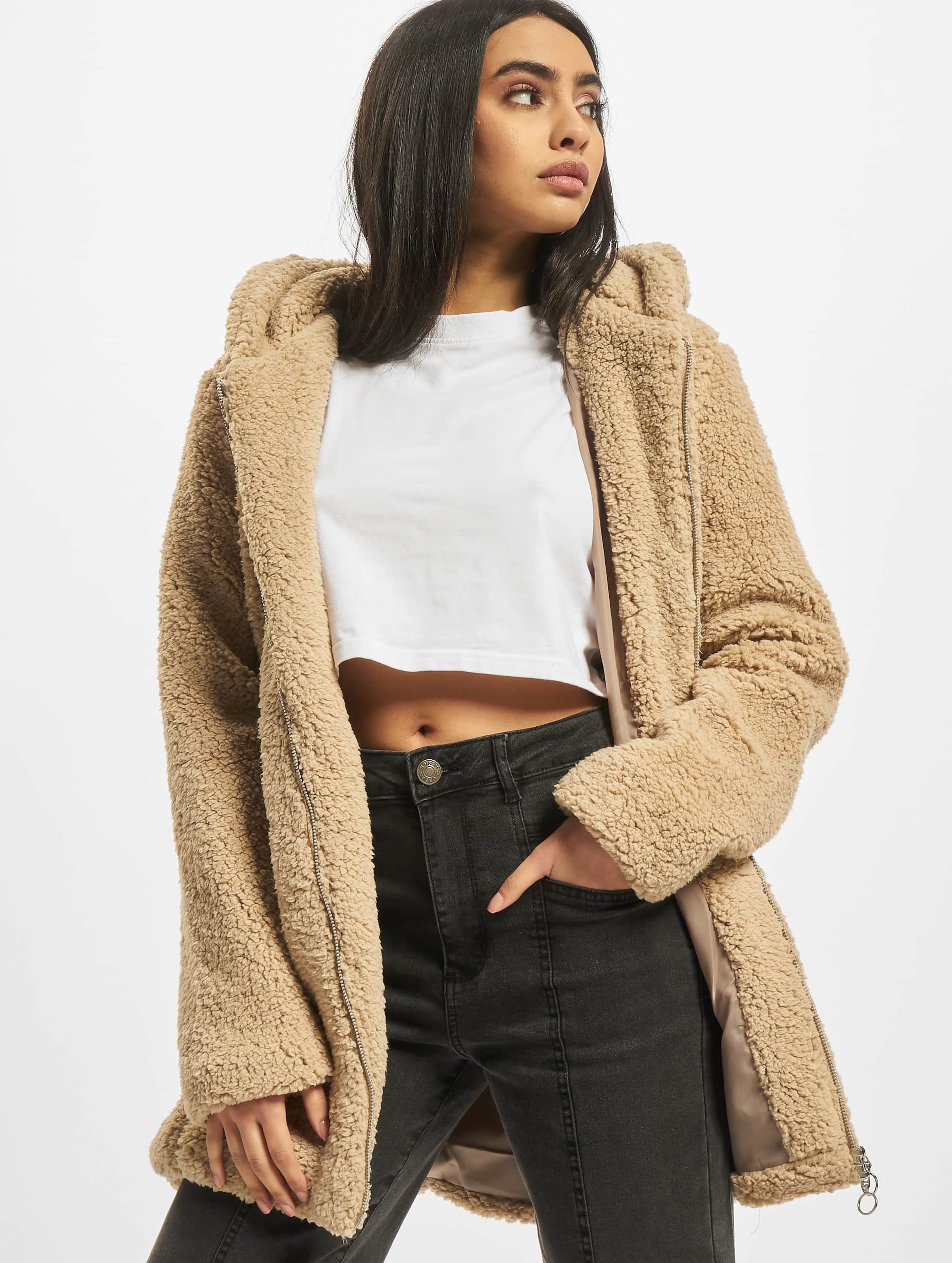Urban Classics Ladies Sherpa Jacket