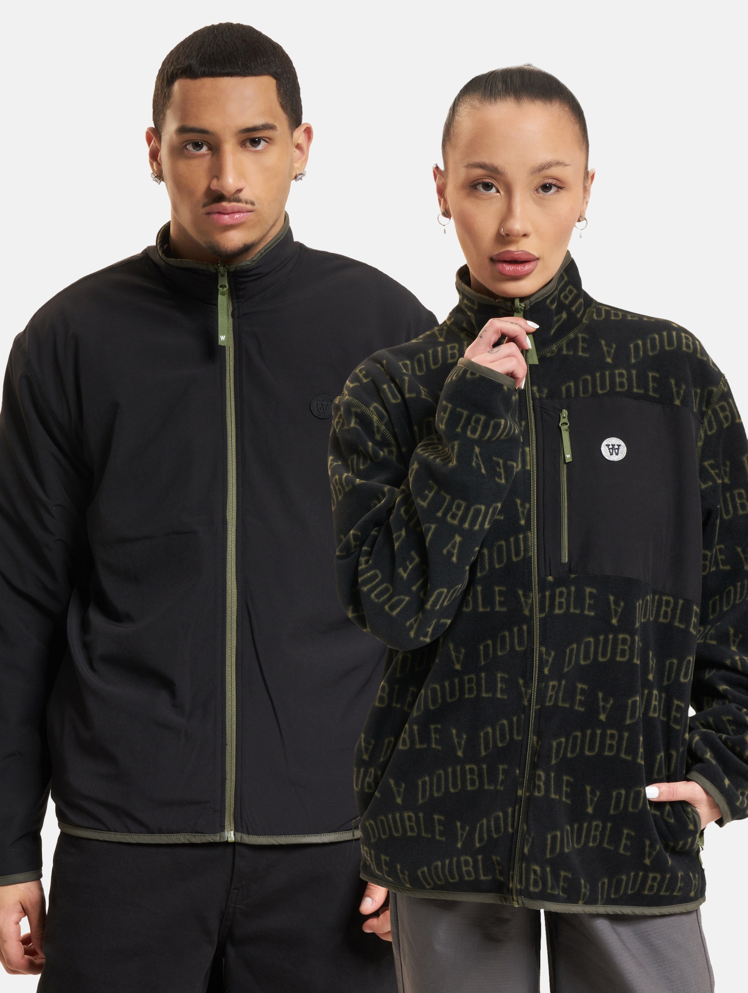 Wood Jay Ivy Zip Fleece