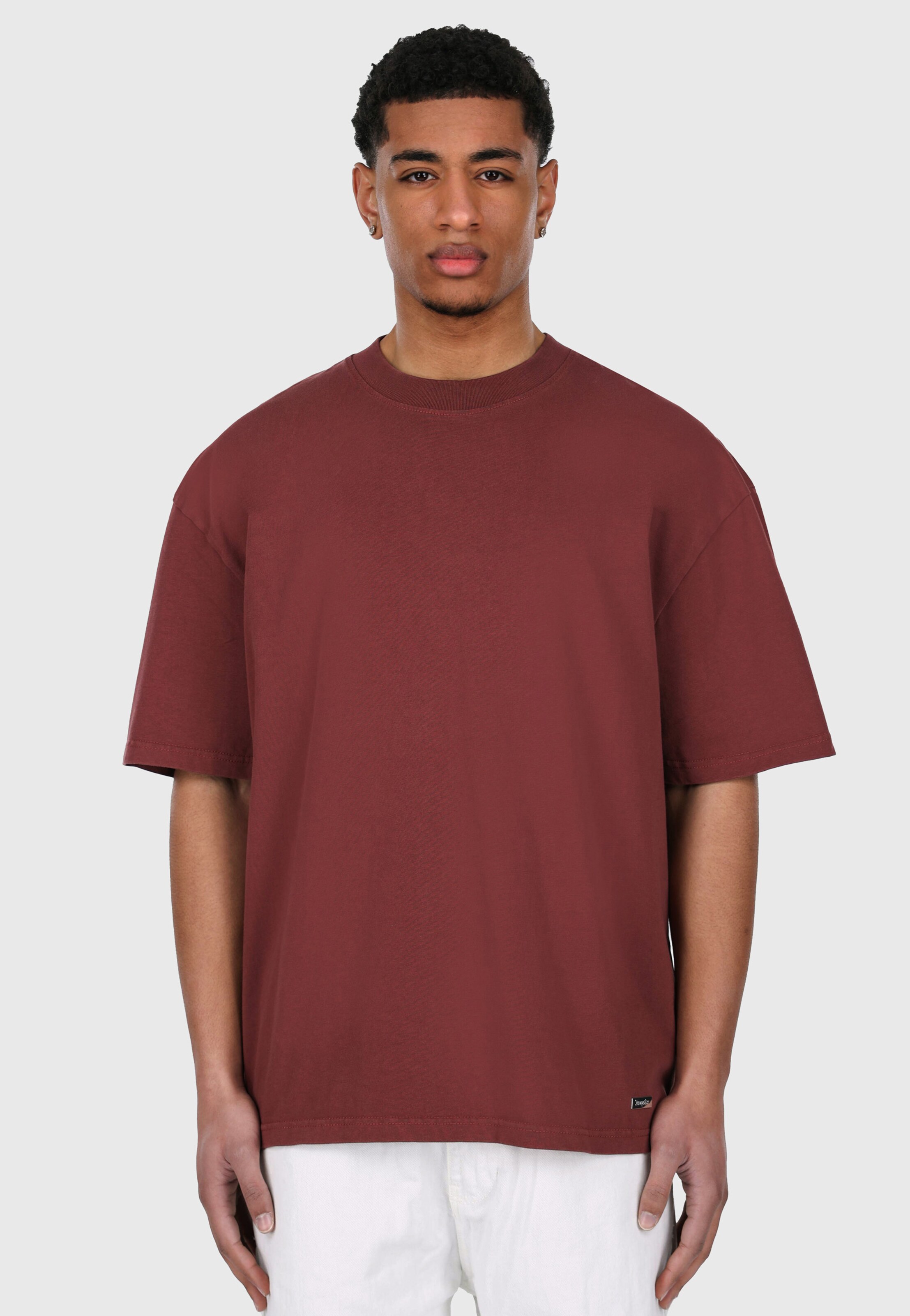 Dropsize HEAVY OVERSIZE METAL PATCH T-SHIRT
