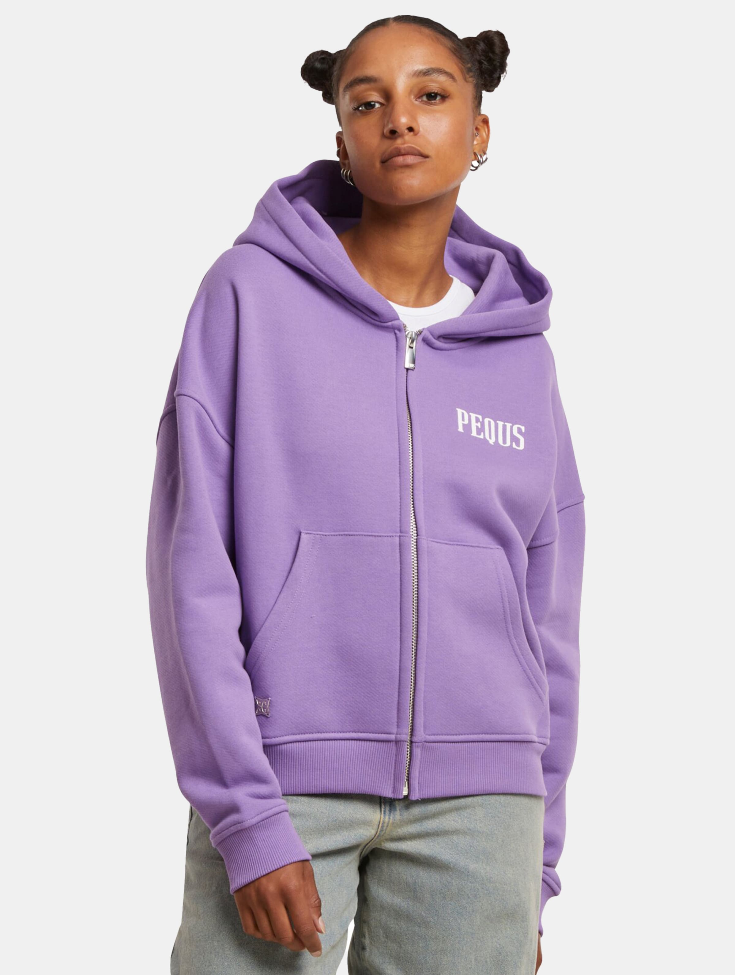 PEQUS Back Logo Zip Hoodie