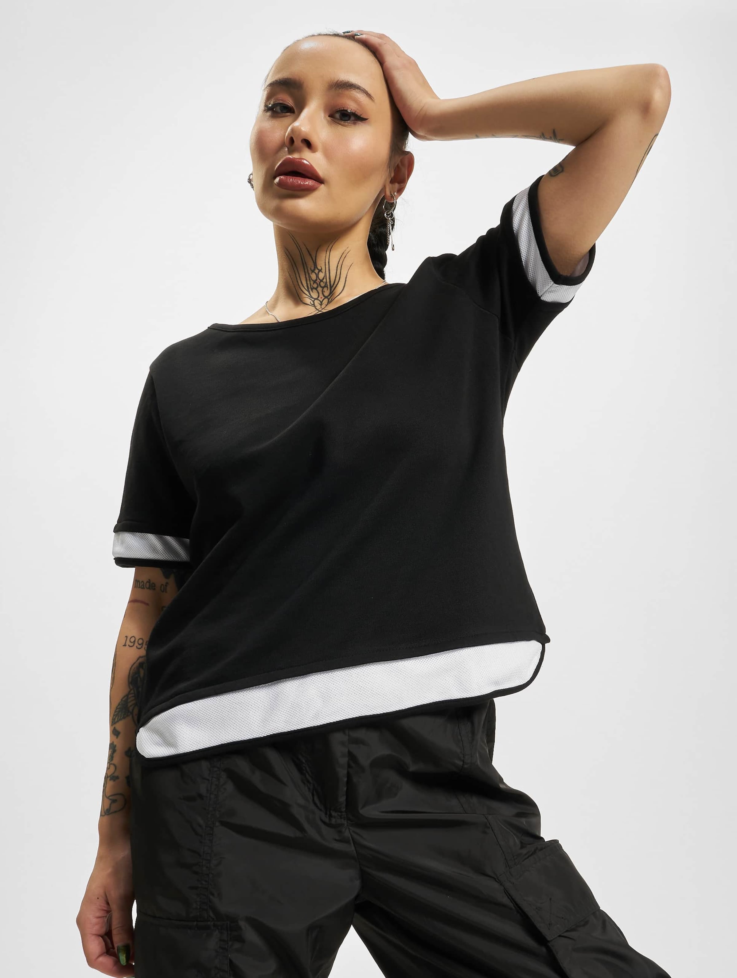 Urban Classics Ladies Terry Mesh Tee