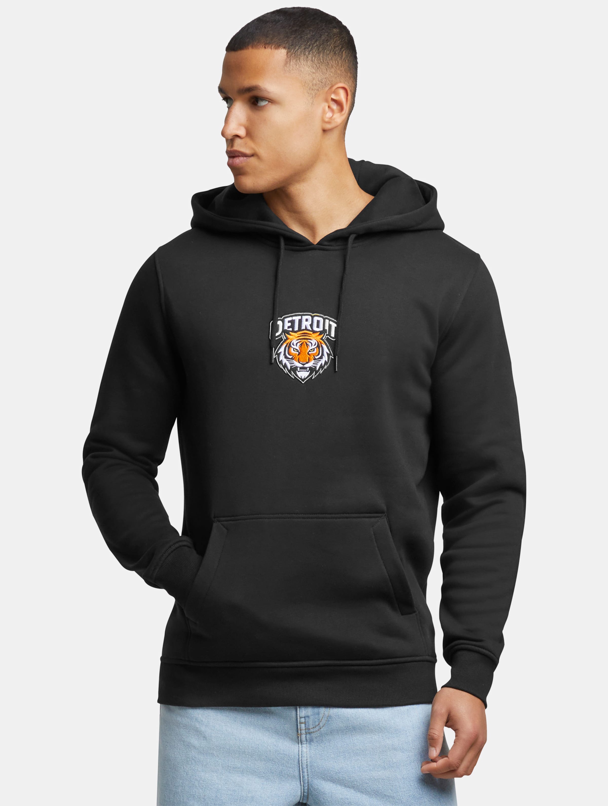 Mister Tee Detroit Tiger Head Hoody