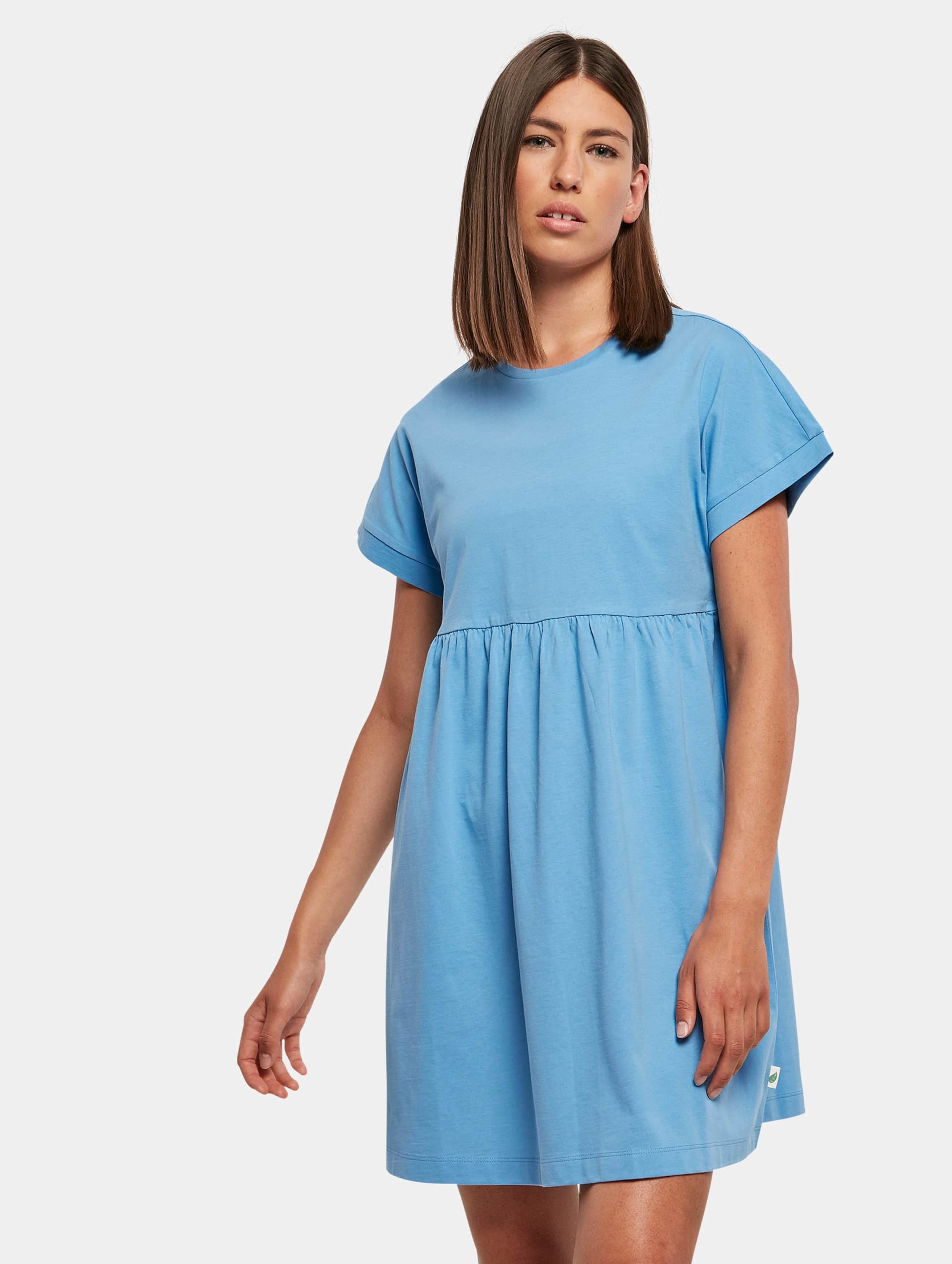 Urban Classics Ladies Organic Empire Valance Tee Dress