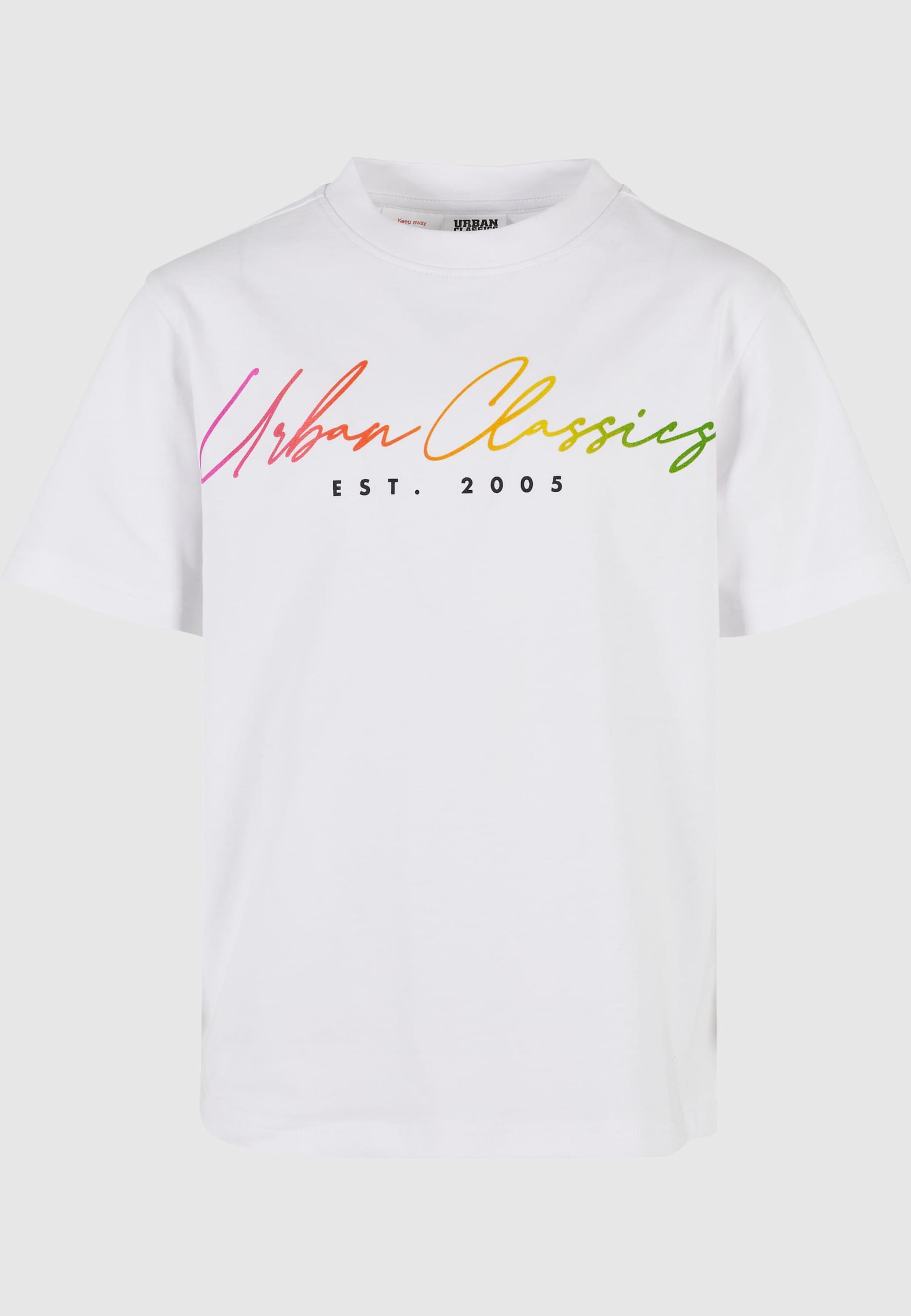 Urban Classics Boys Script Logo T-Shirt