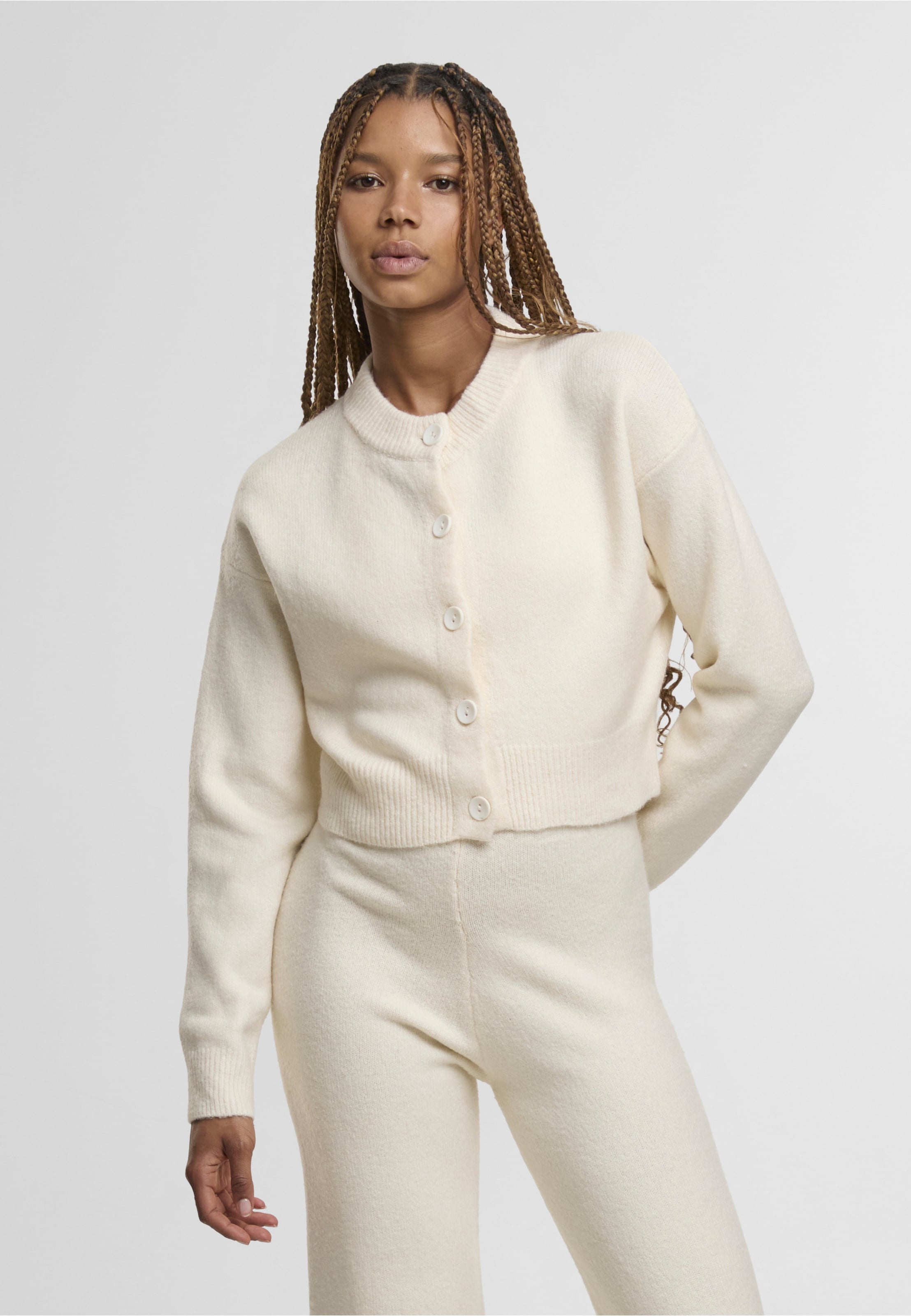 Estelou soft touch short knit cardigan