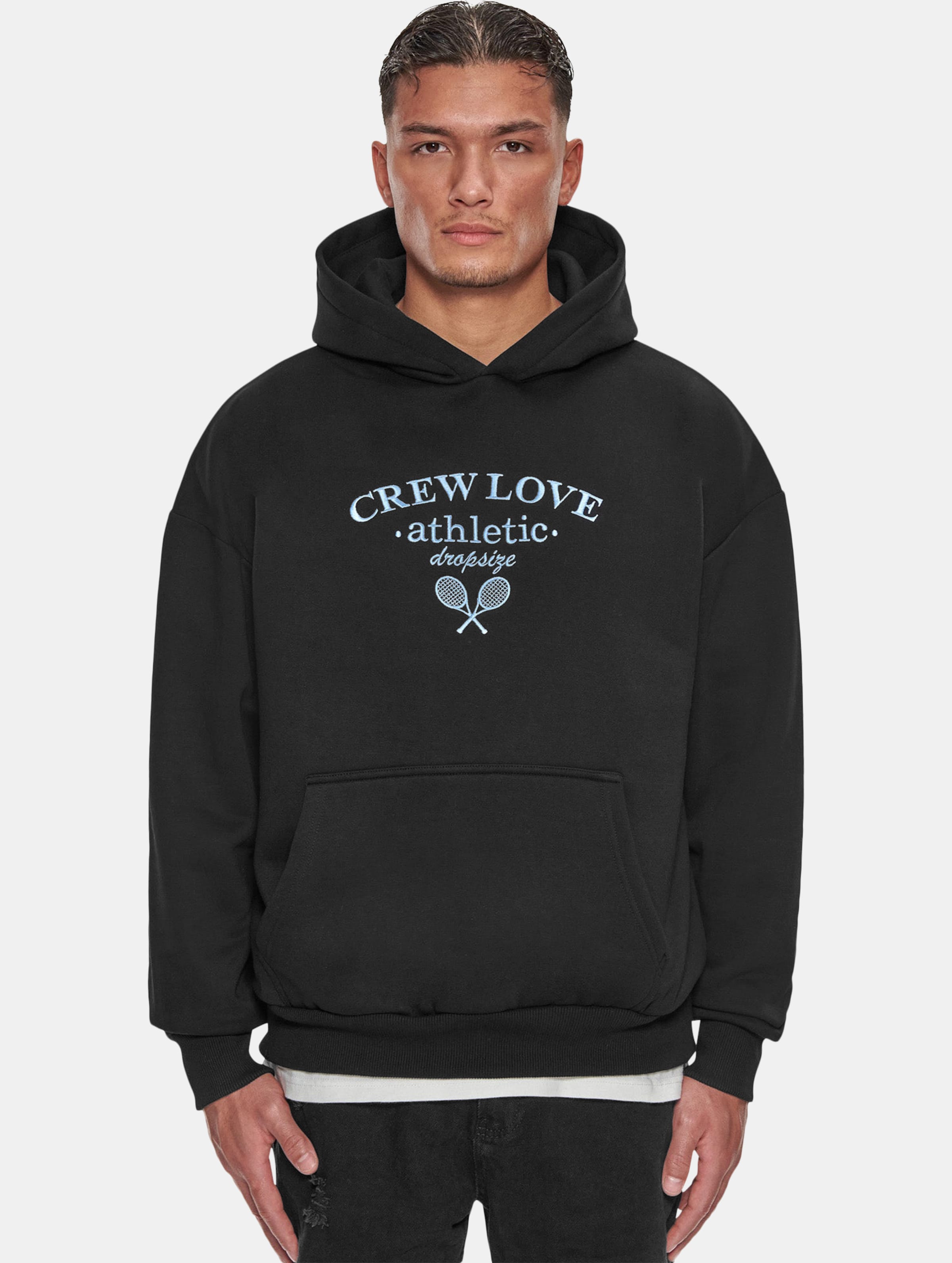 Dropsize Heavy Oversize Crew Athletic Hoodie
