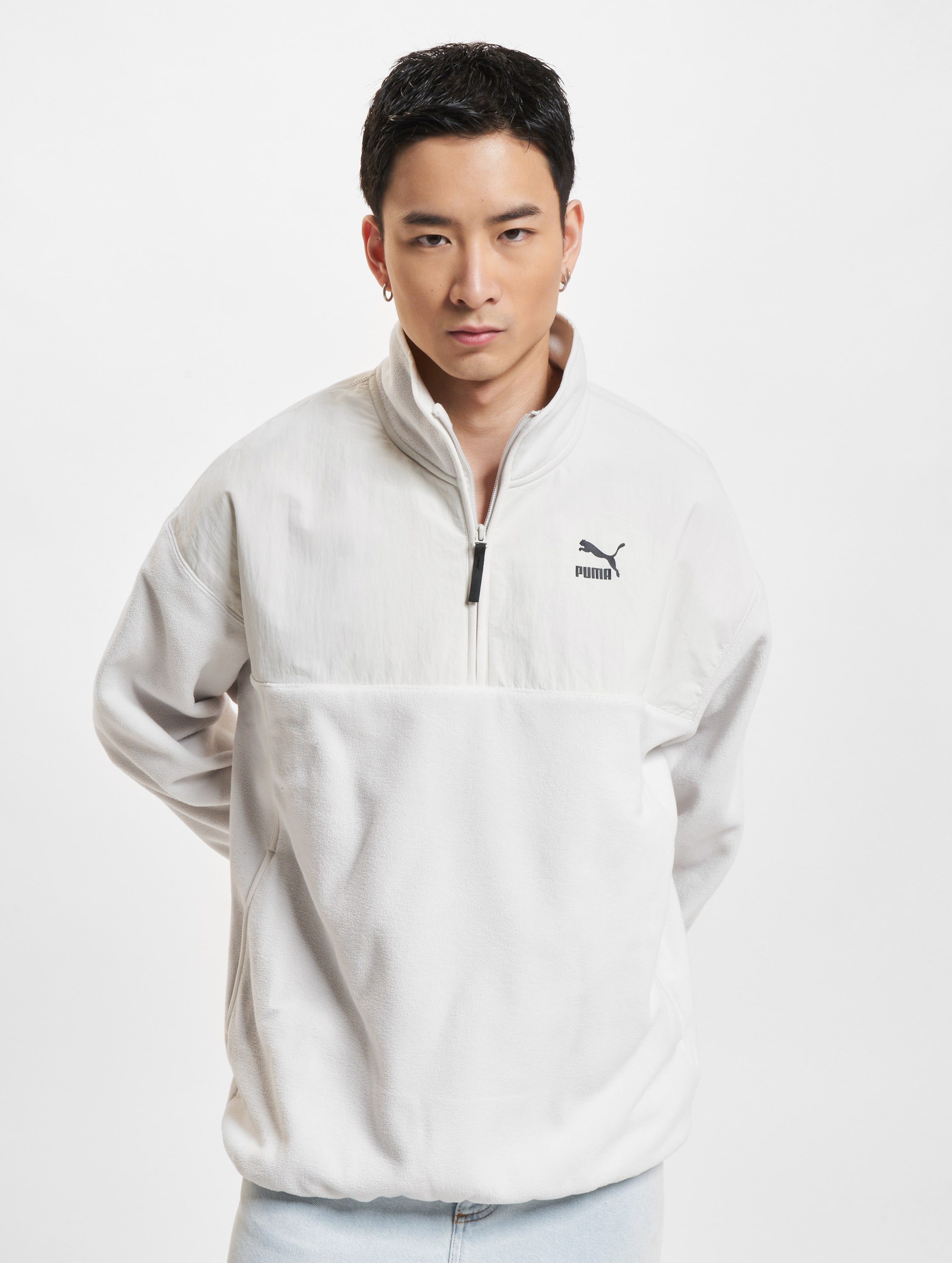 Puma Classics Utility Polar Fleece Half-Zip Pullover