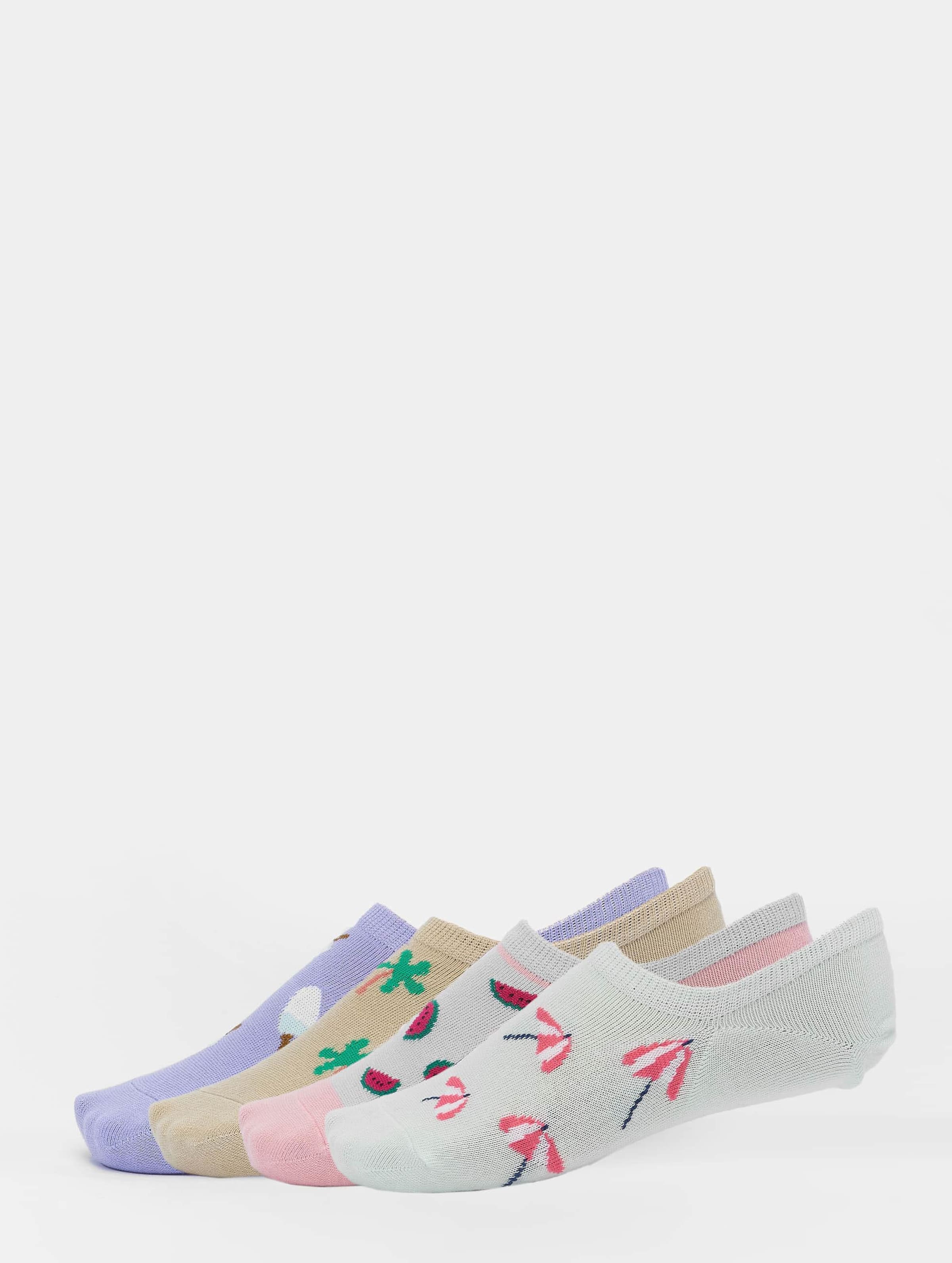 Urban Classics Recycled Yarn Invisible Summer Socks 4-Pack