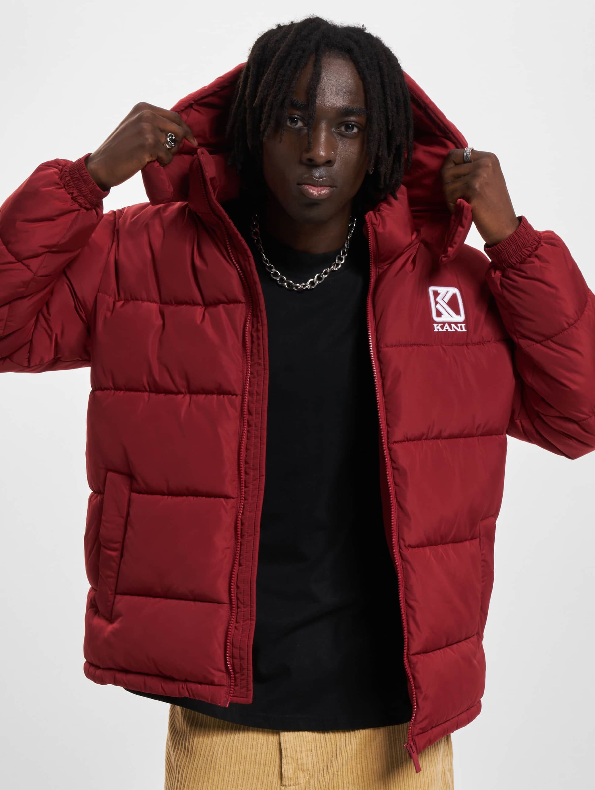Karl Kani KM233-059-2 KK OG Hooded Puffer Jacket