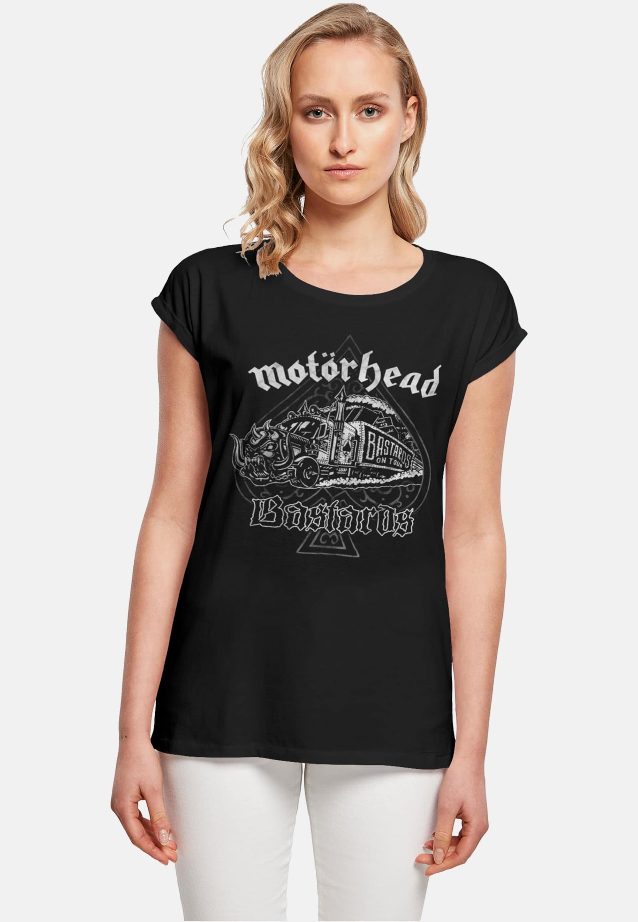 Merchcode Ladies Motörhead - Bastards Train Extended Shoulder Tee