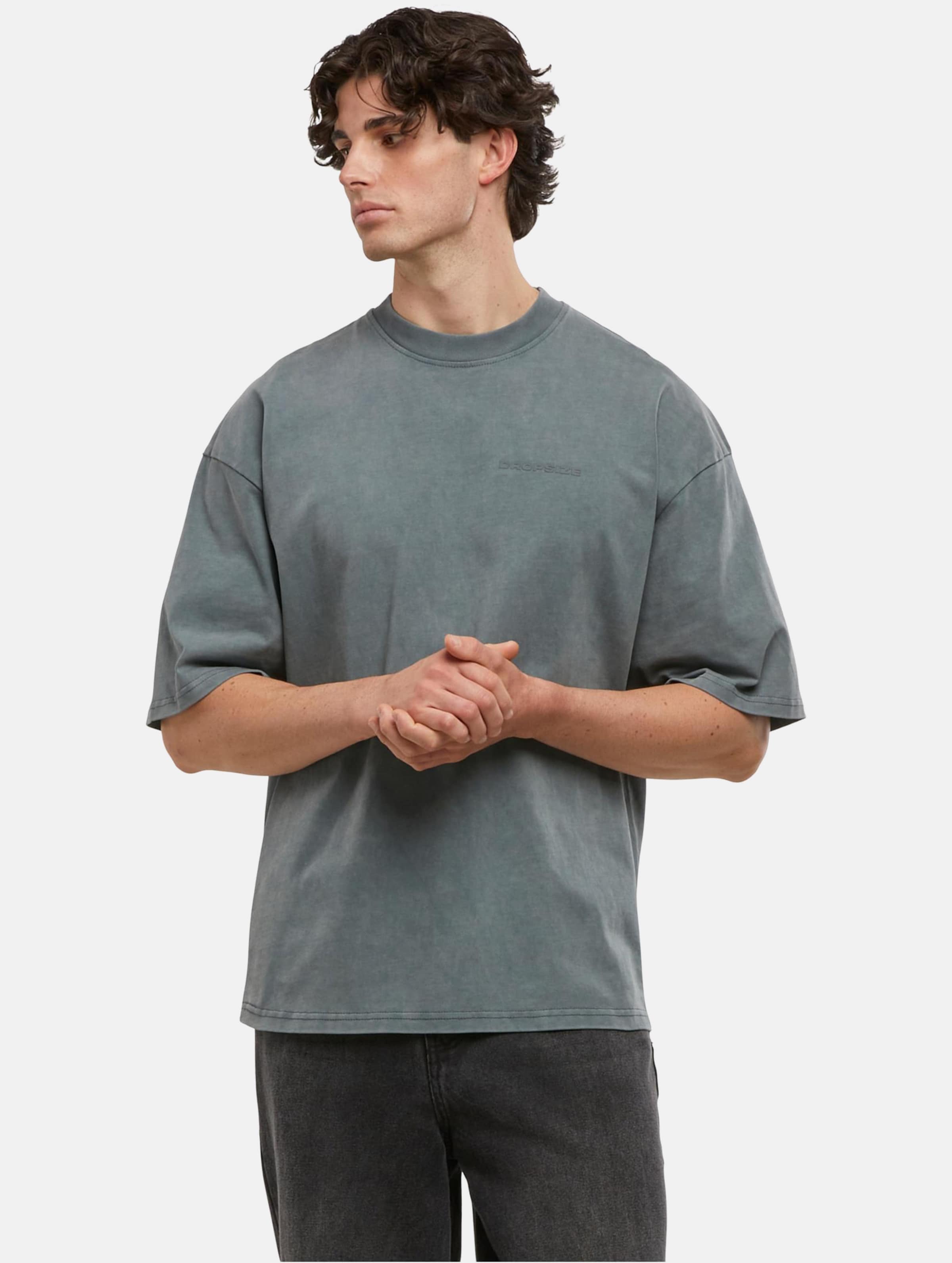 Dropsize SIDE RIB T-SHIRT