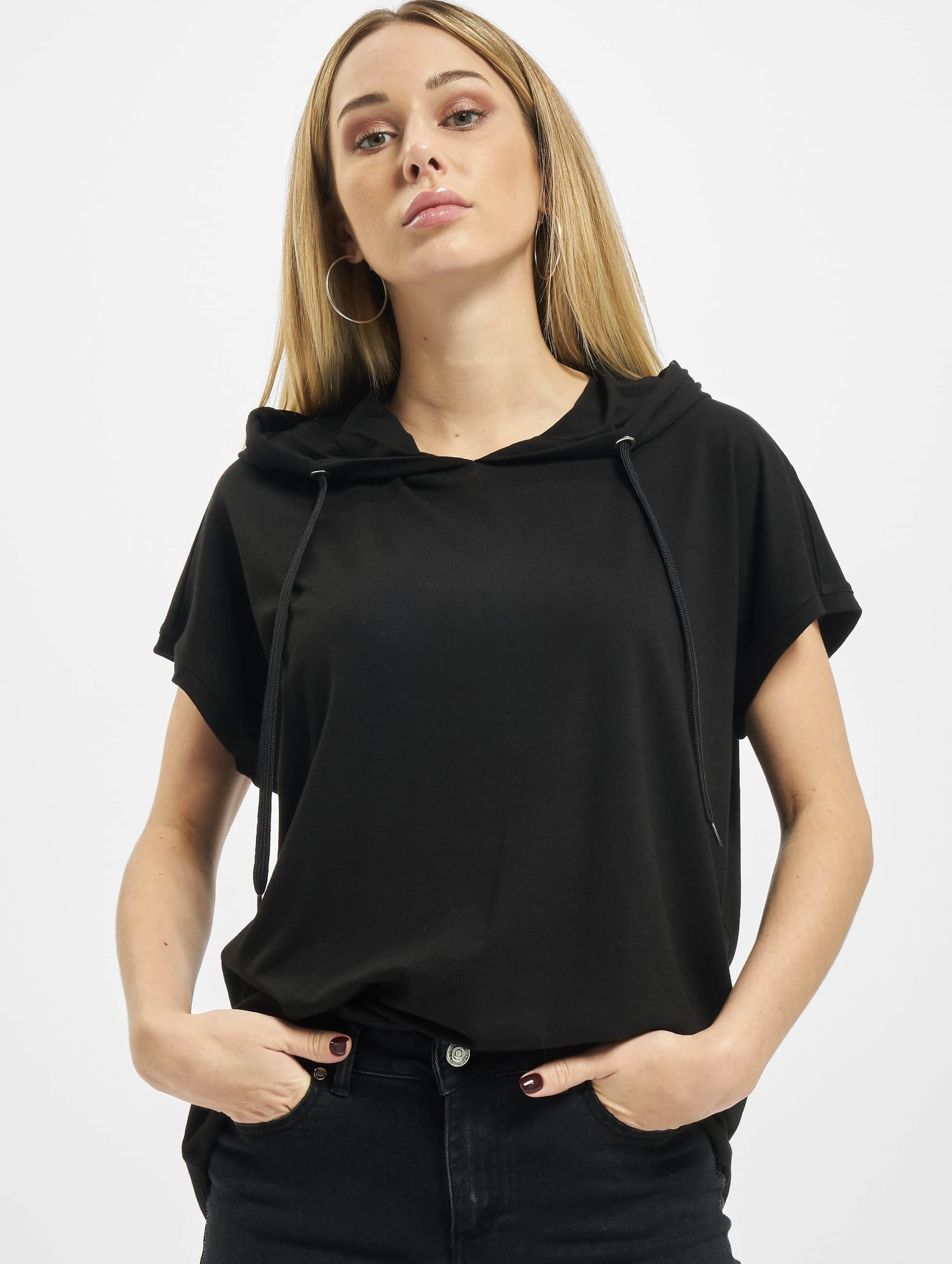 Urban Classics Ladies Sleeveless Jersey Hoody