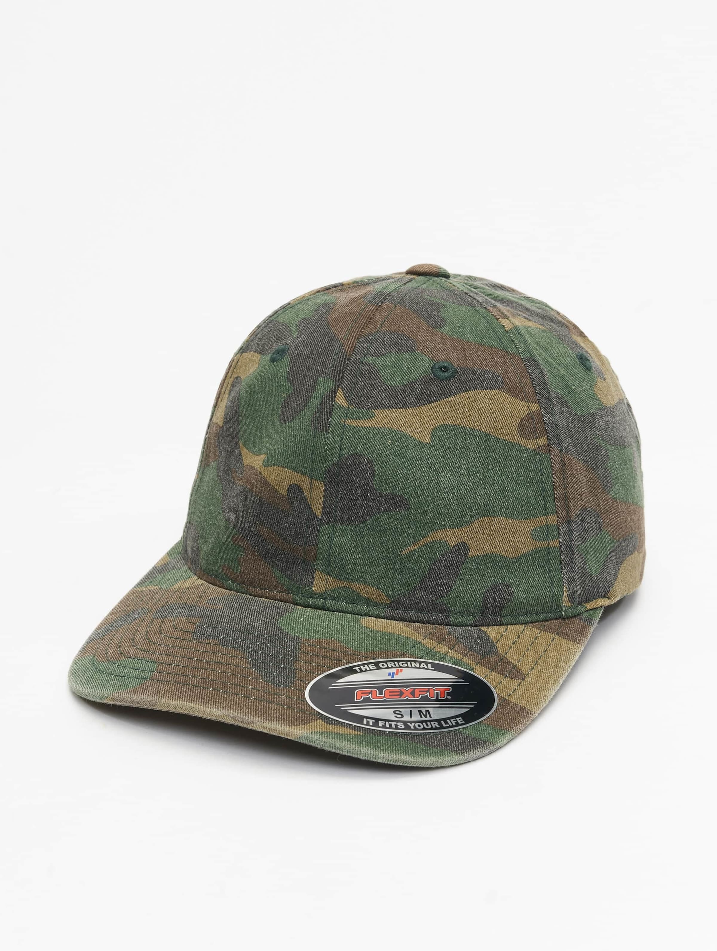 Flexfit Garment Washed Camo