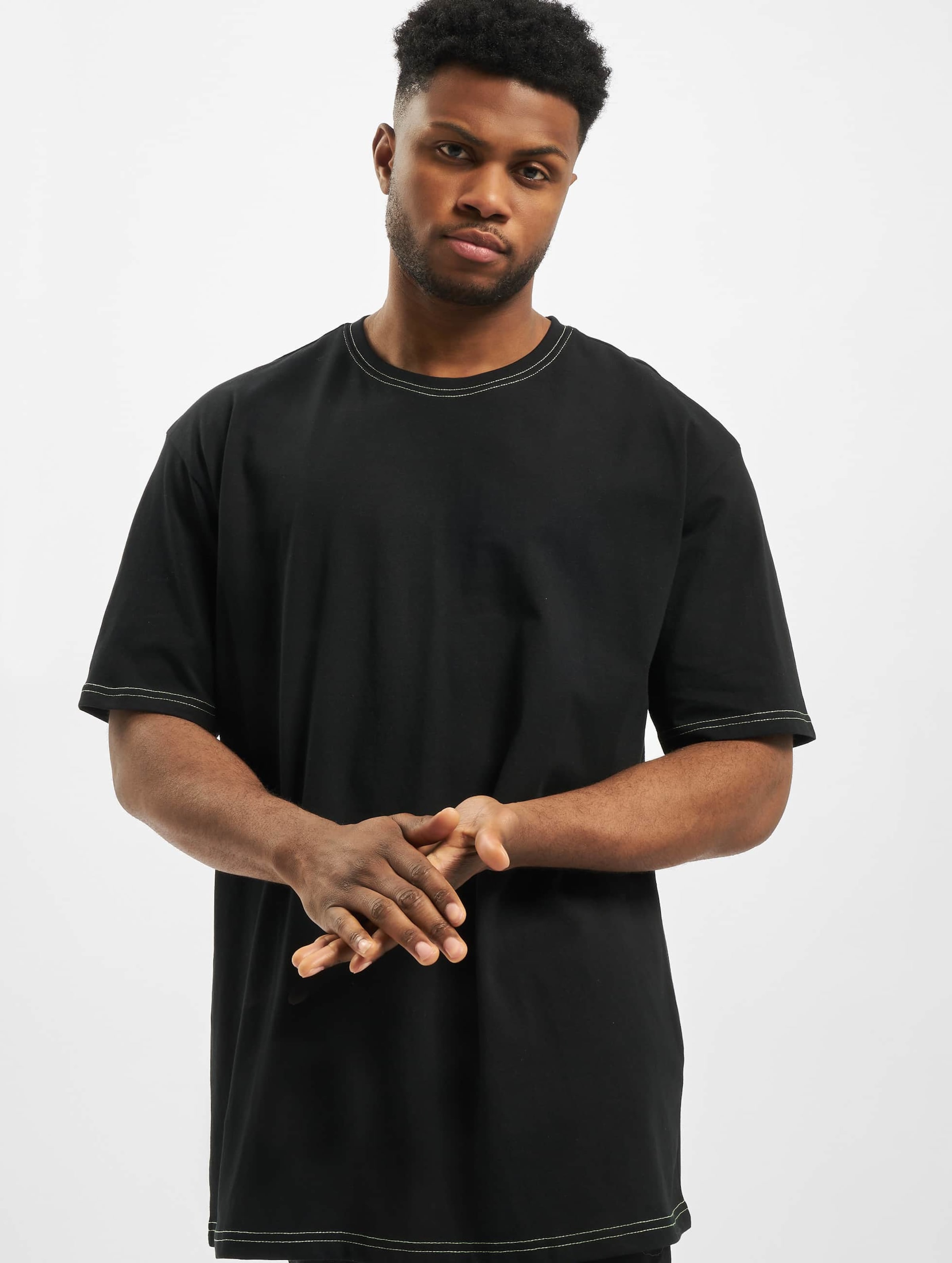 Urban Classics Heavy Oversized Contrast Stitch Tee