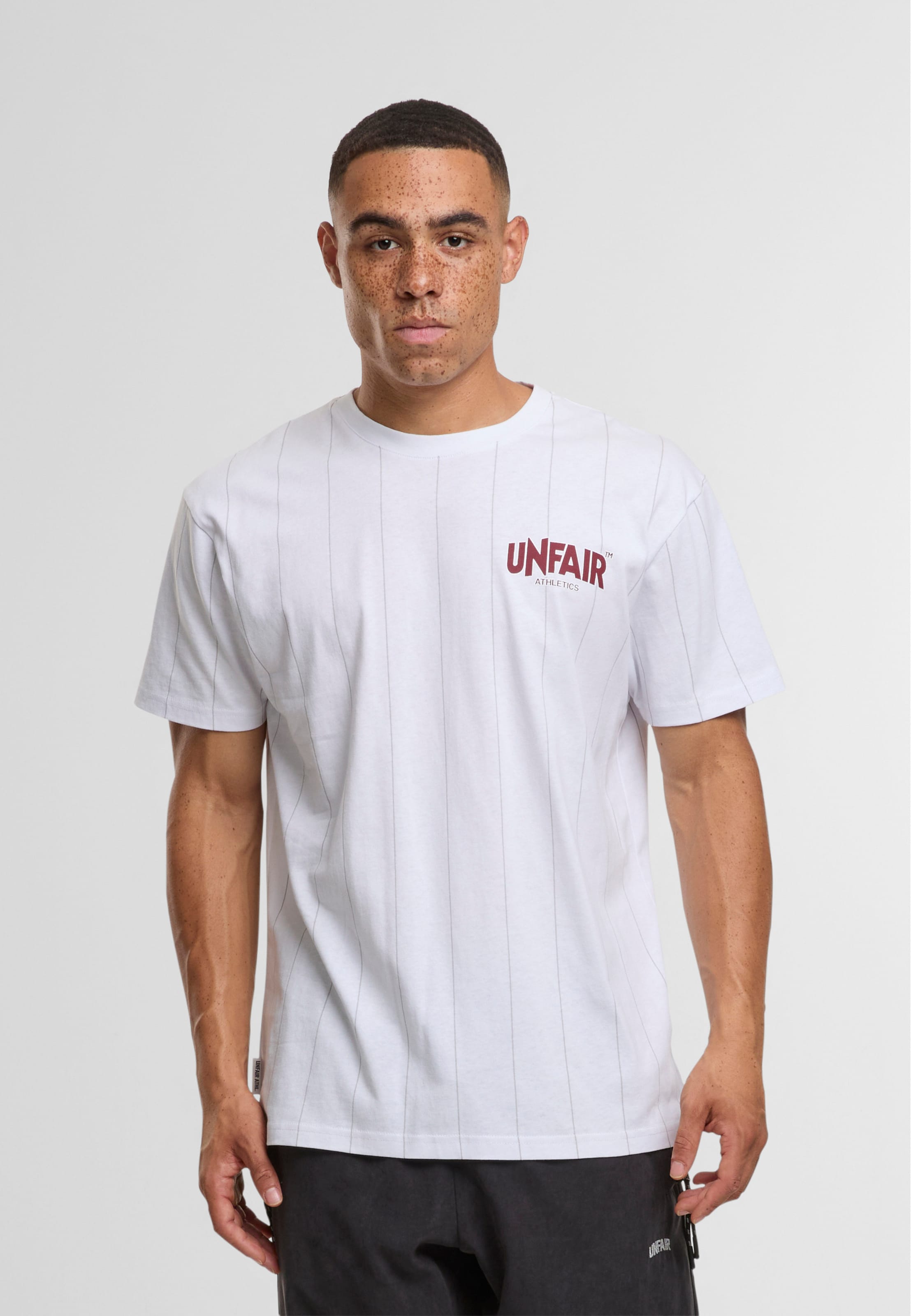 UNFAIR ATHLETICS Classic Label Pinstripes T-Shirt