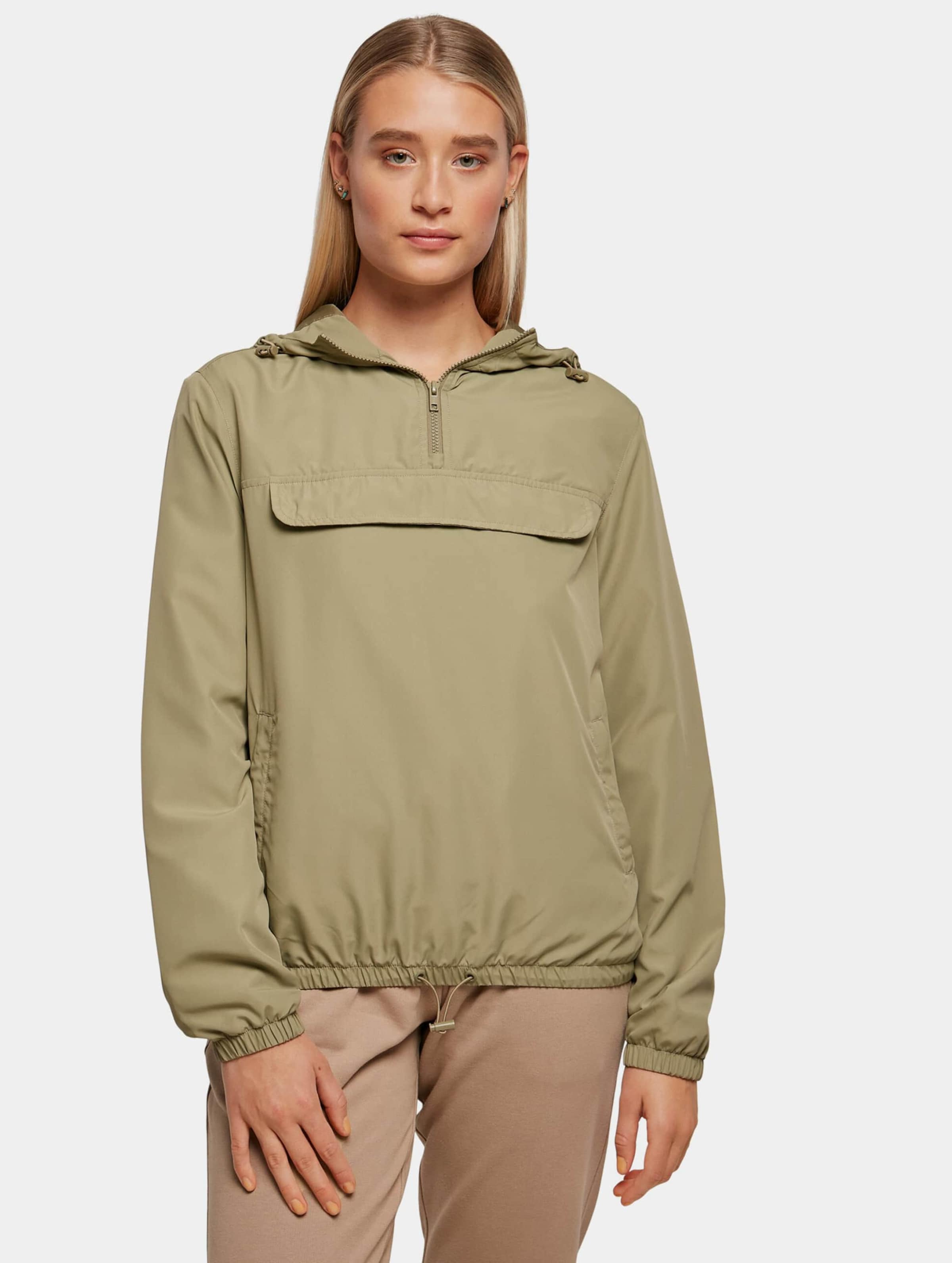 Urban Classics Ladies Recycled Basic Pull Over Jacket