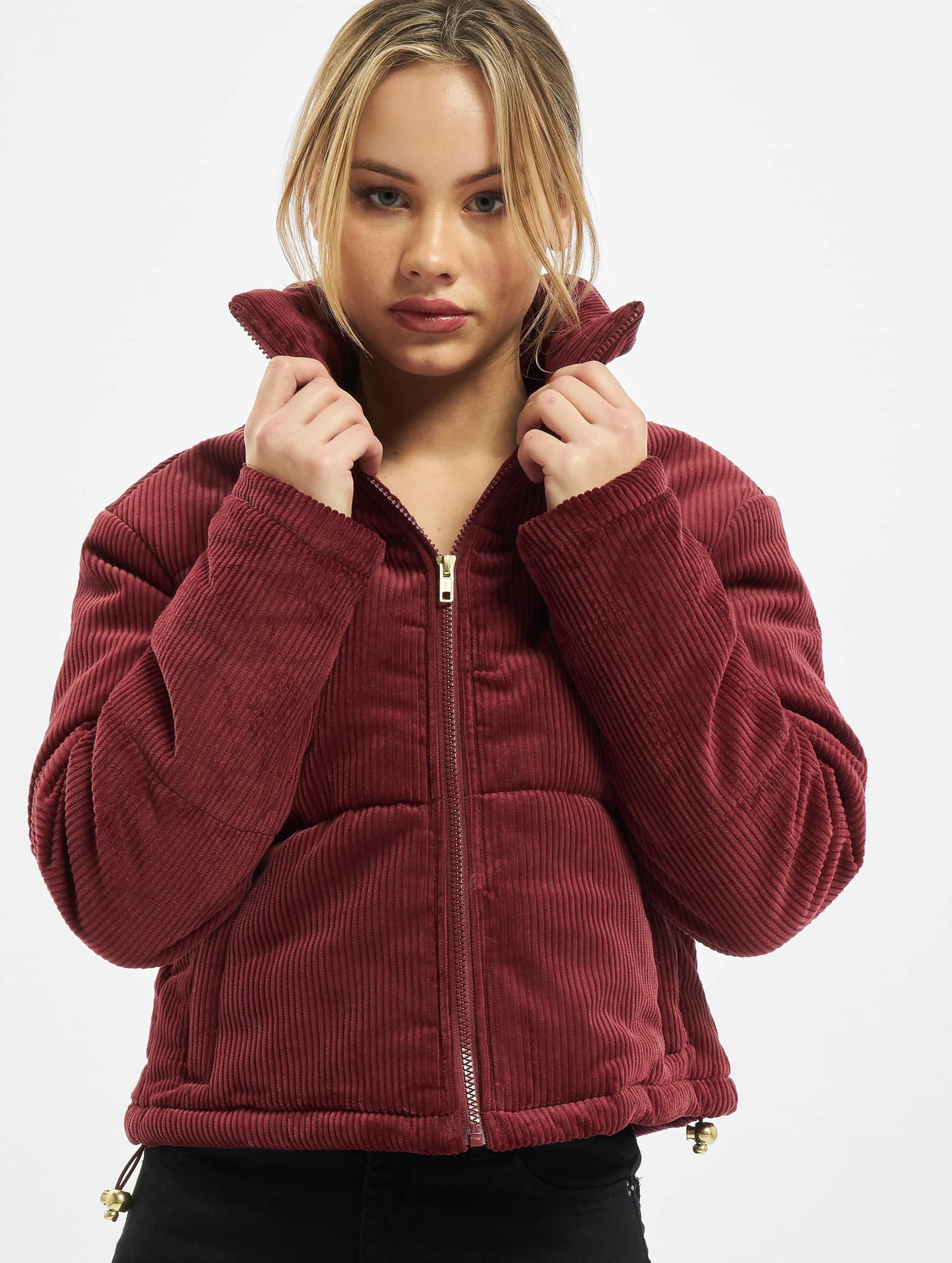 Urban Classics Ladies Corduroy Puffer Jacket