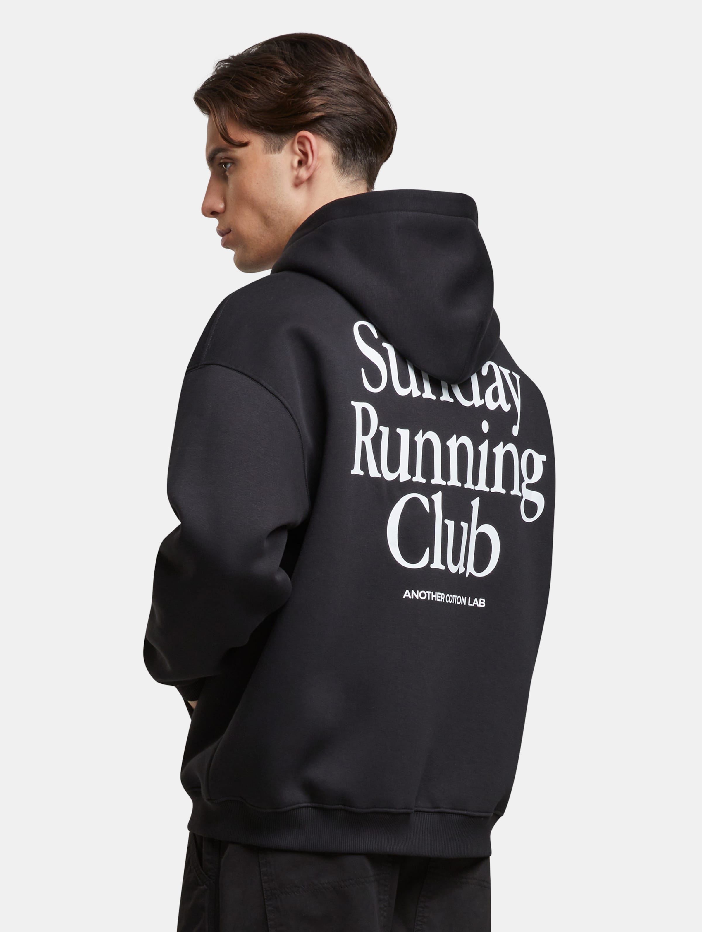 Another Cotton Lab Sunday Running Club Oversized Zip Hoodie