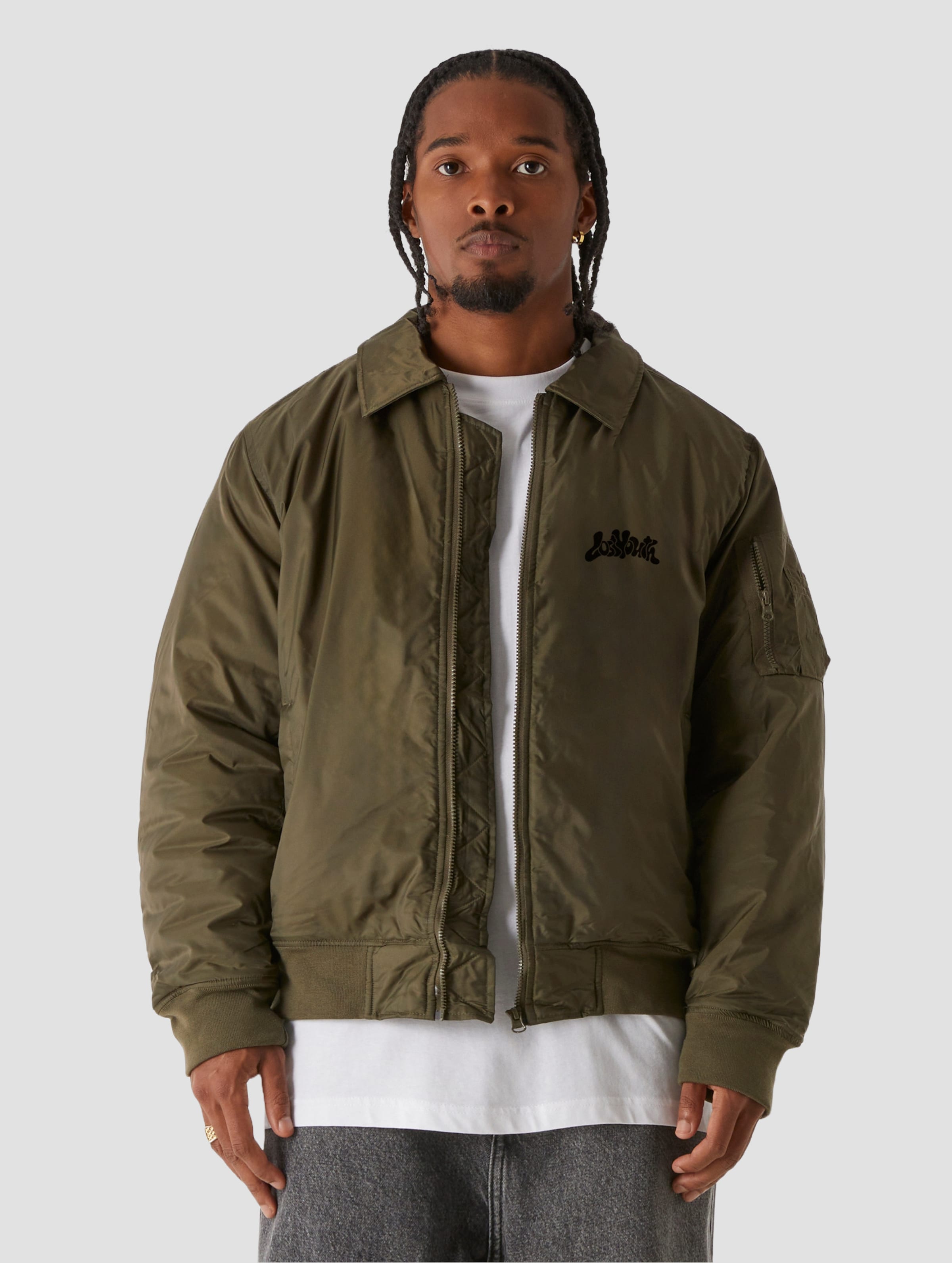 Lost Youth Collar Bomberjacke