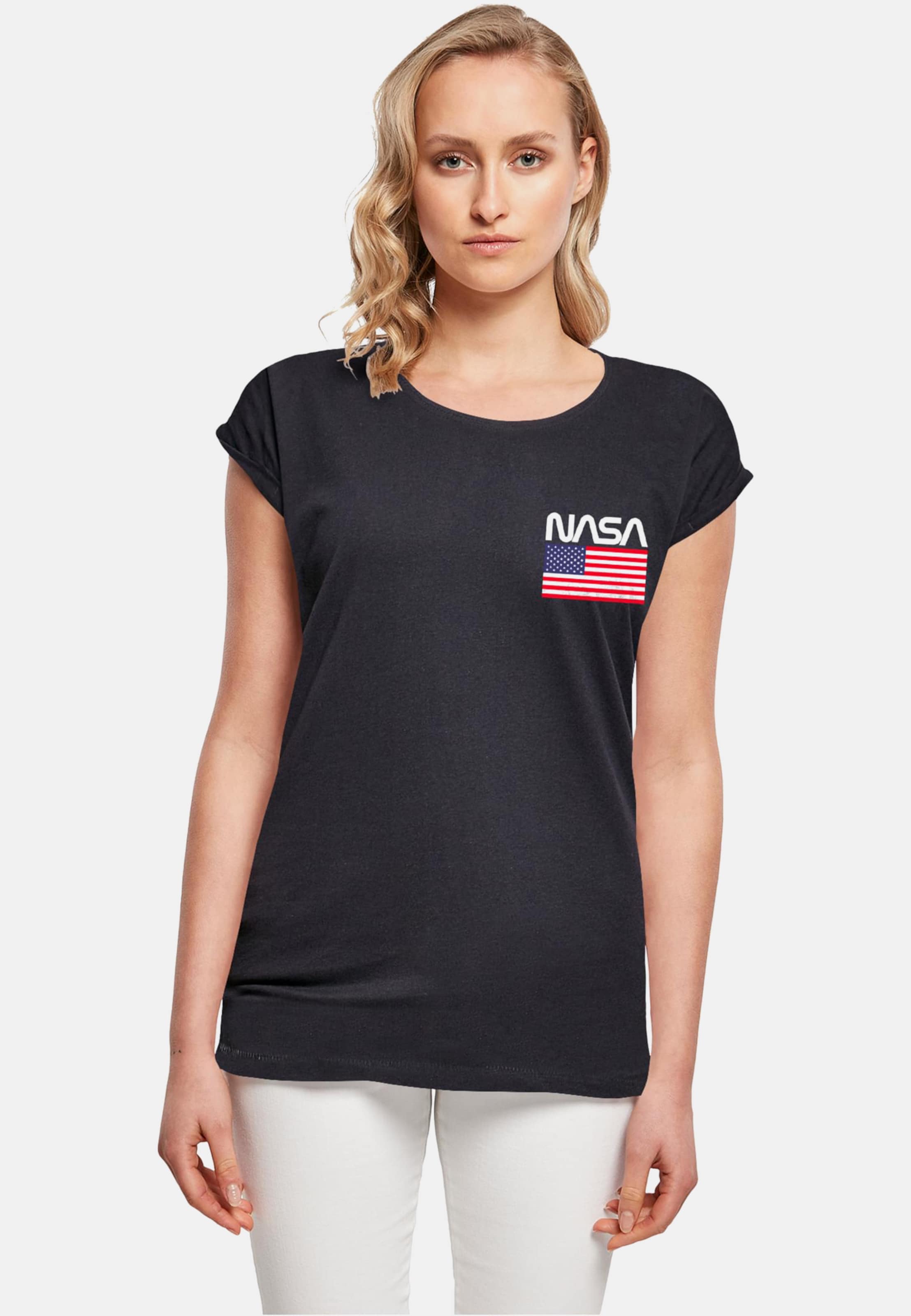 Merchcode Ladies NASA - Stars and Stripes T-Shirt