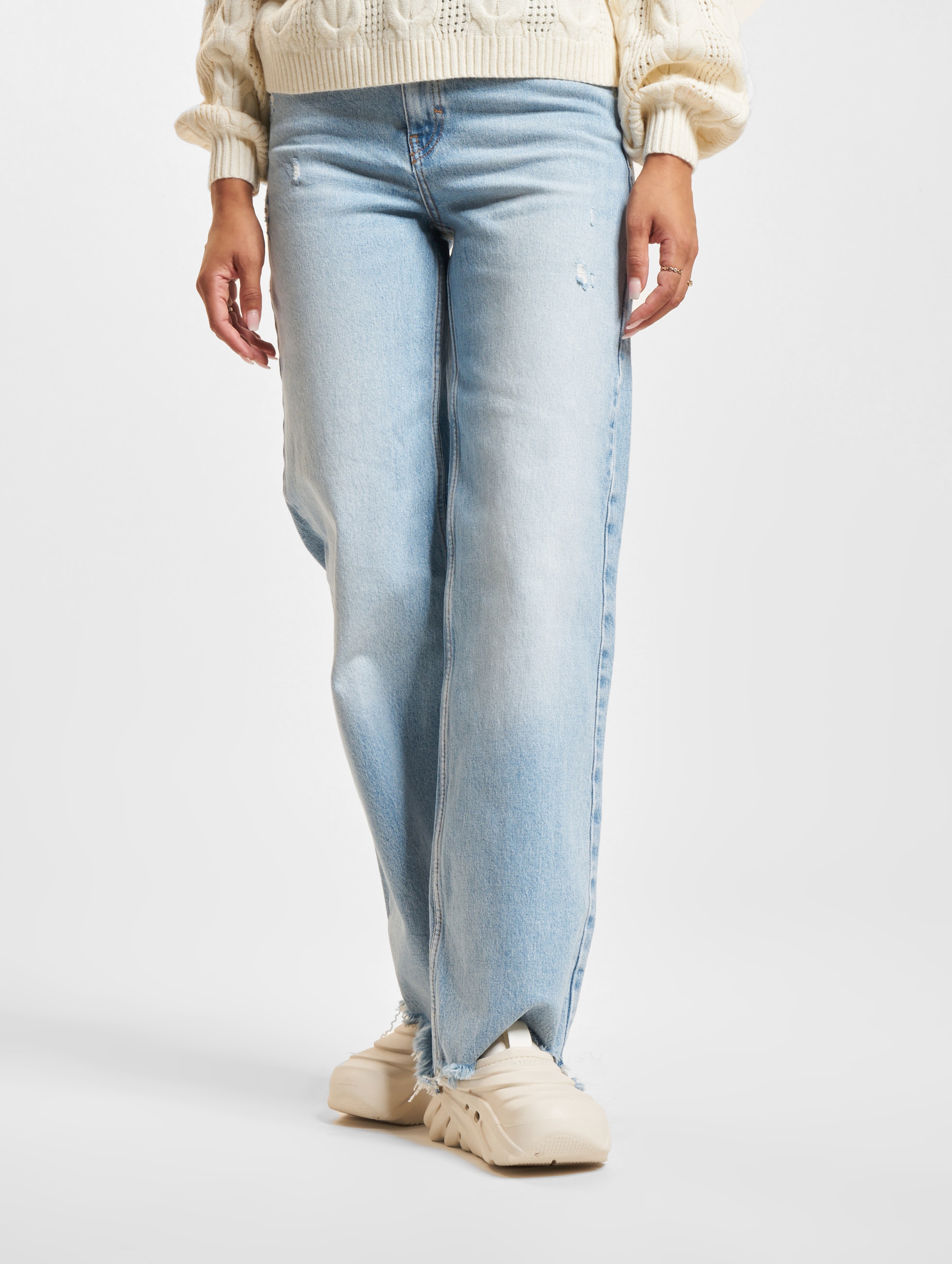 Only Juicy HW Wide Straight Fit Jeans