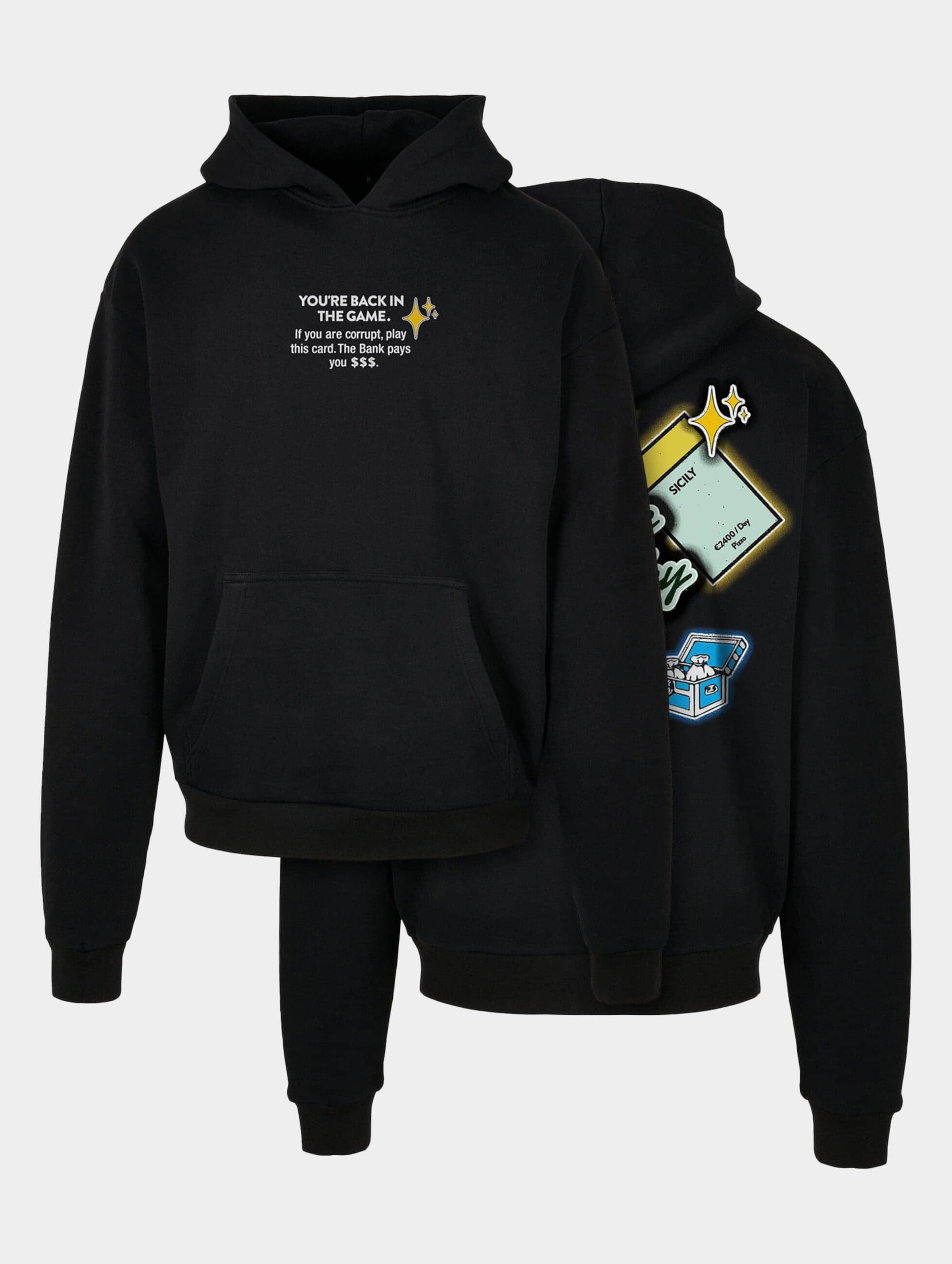 Mister Tee Upscale Intepol Ultraheavy Oversize Hoodie