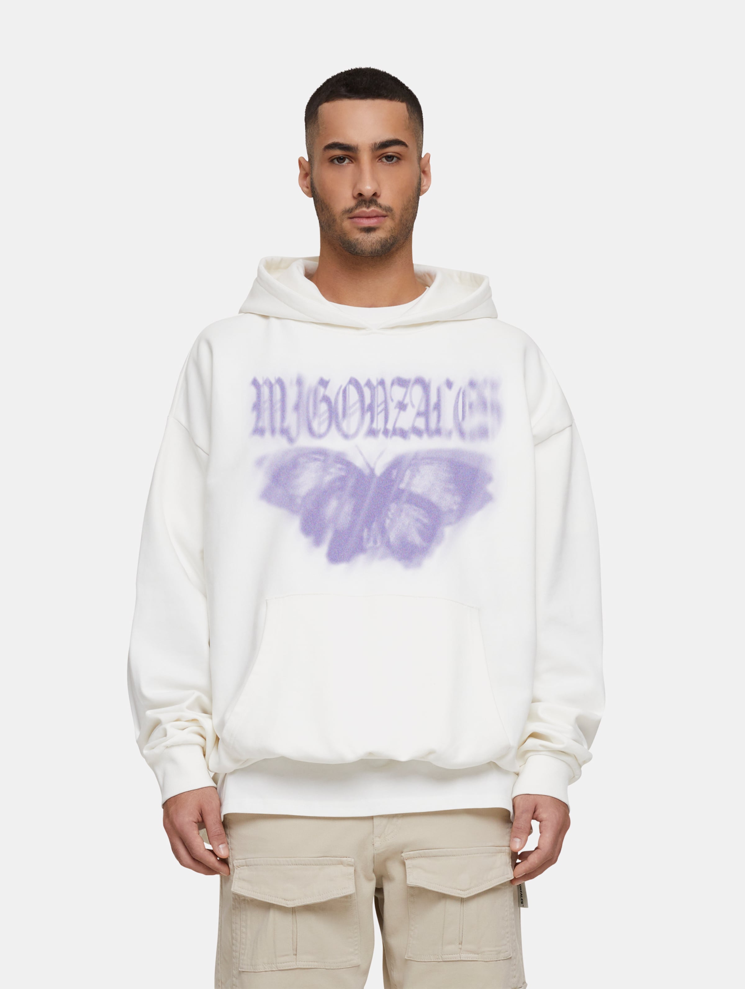 MJ Gonzales MJG Heavy Oversized Hoody - BUTTERFLY ILLUSION