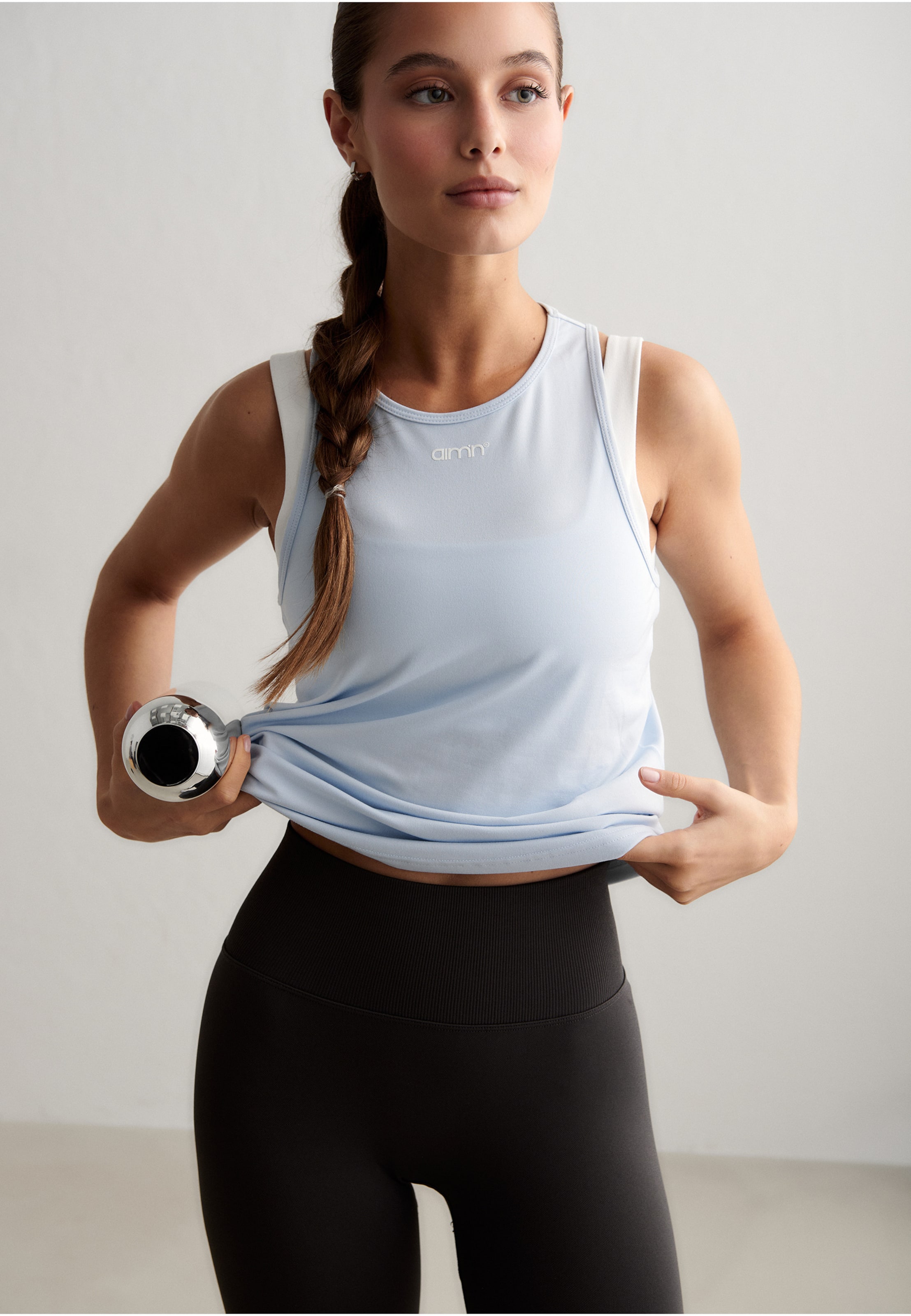 aimn Soft Basic Singlet