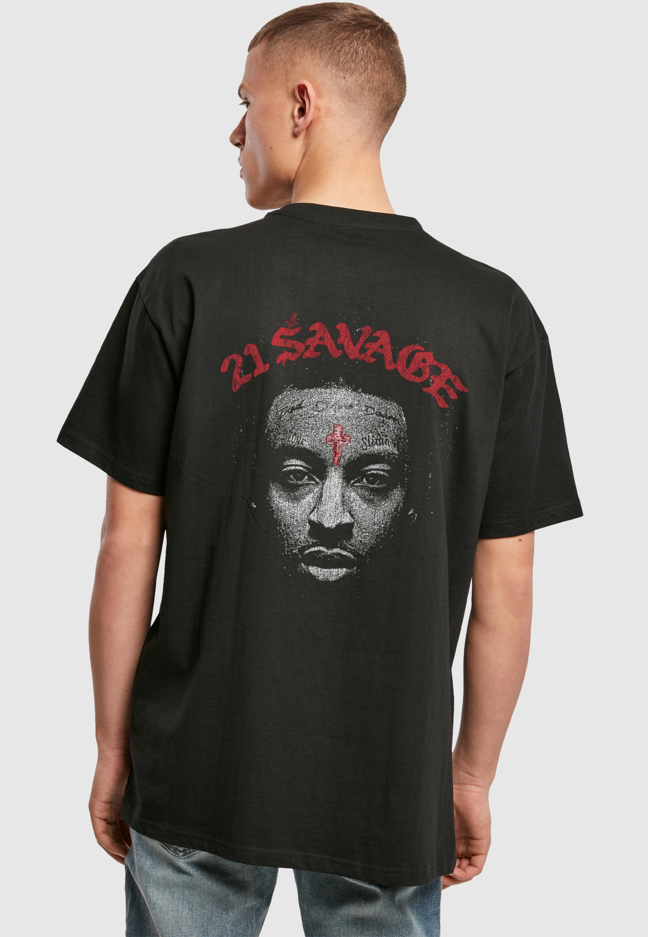 Merchcode 21 Savage Sword Icon Oversize Tee