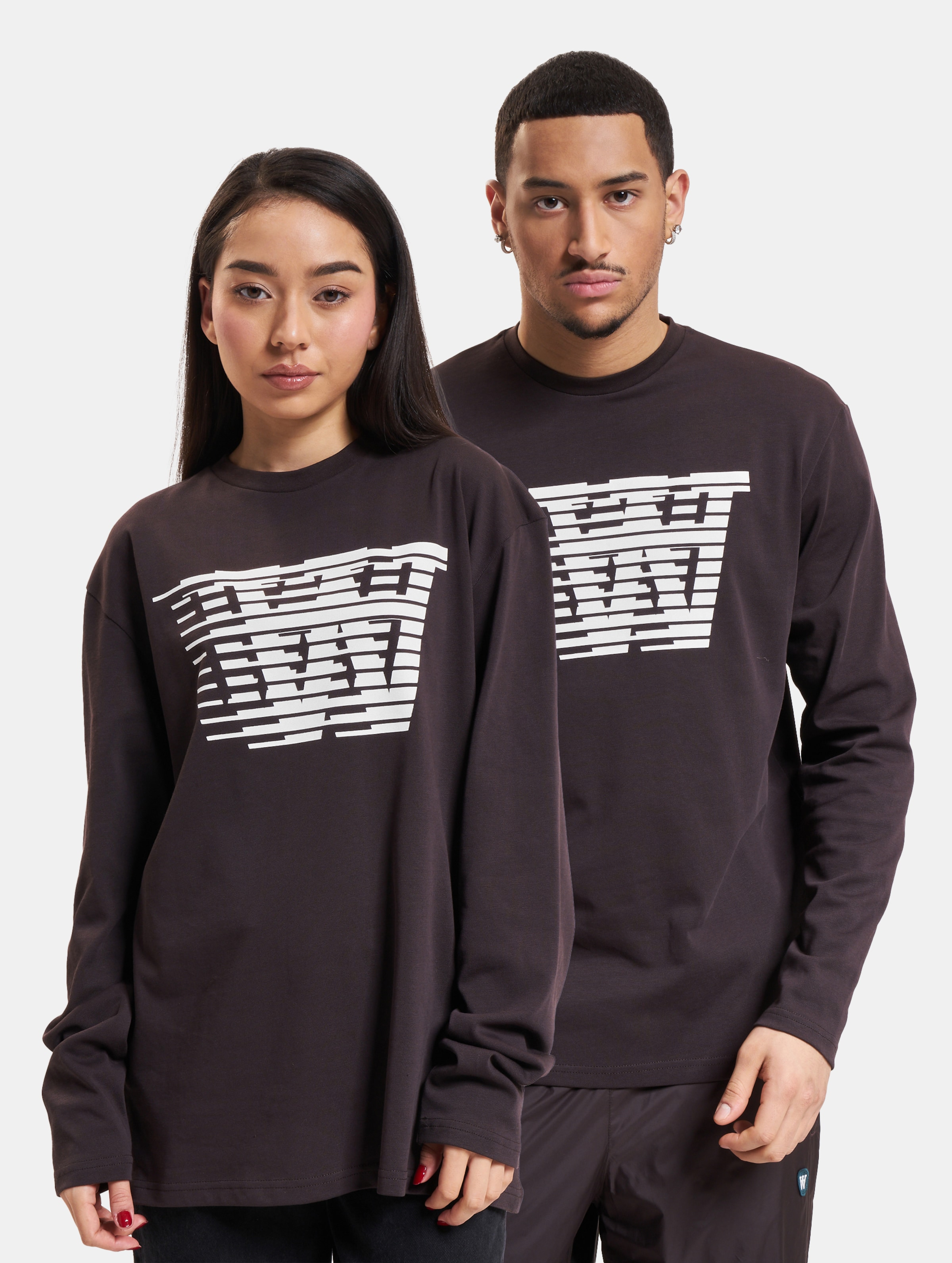 Wood Mel Big Print Longsleeve Gots