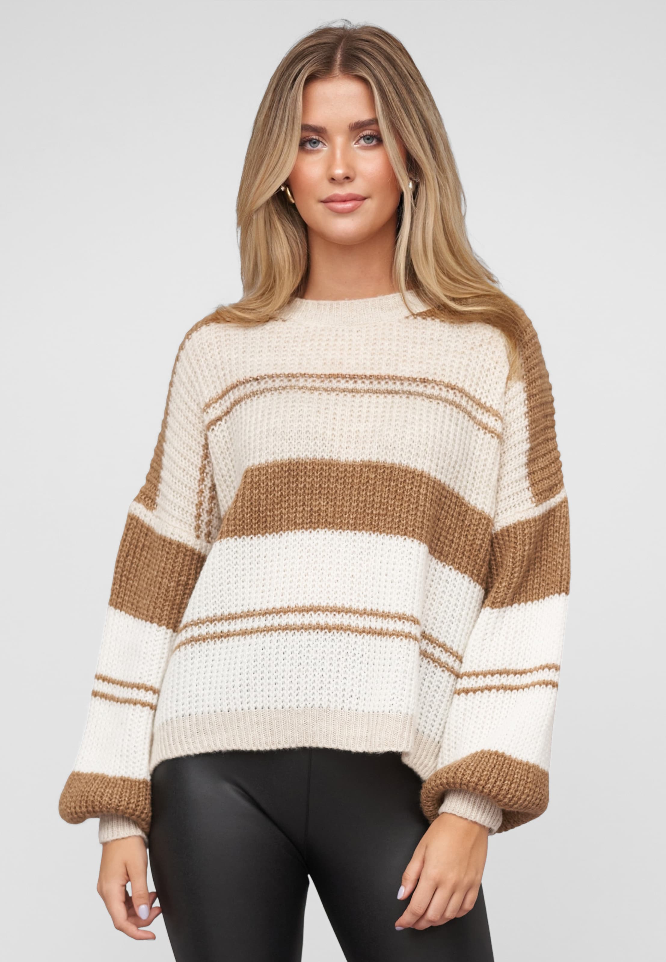 Cloud5ive Knit Sweater with stripes