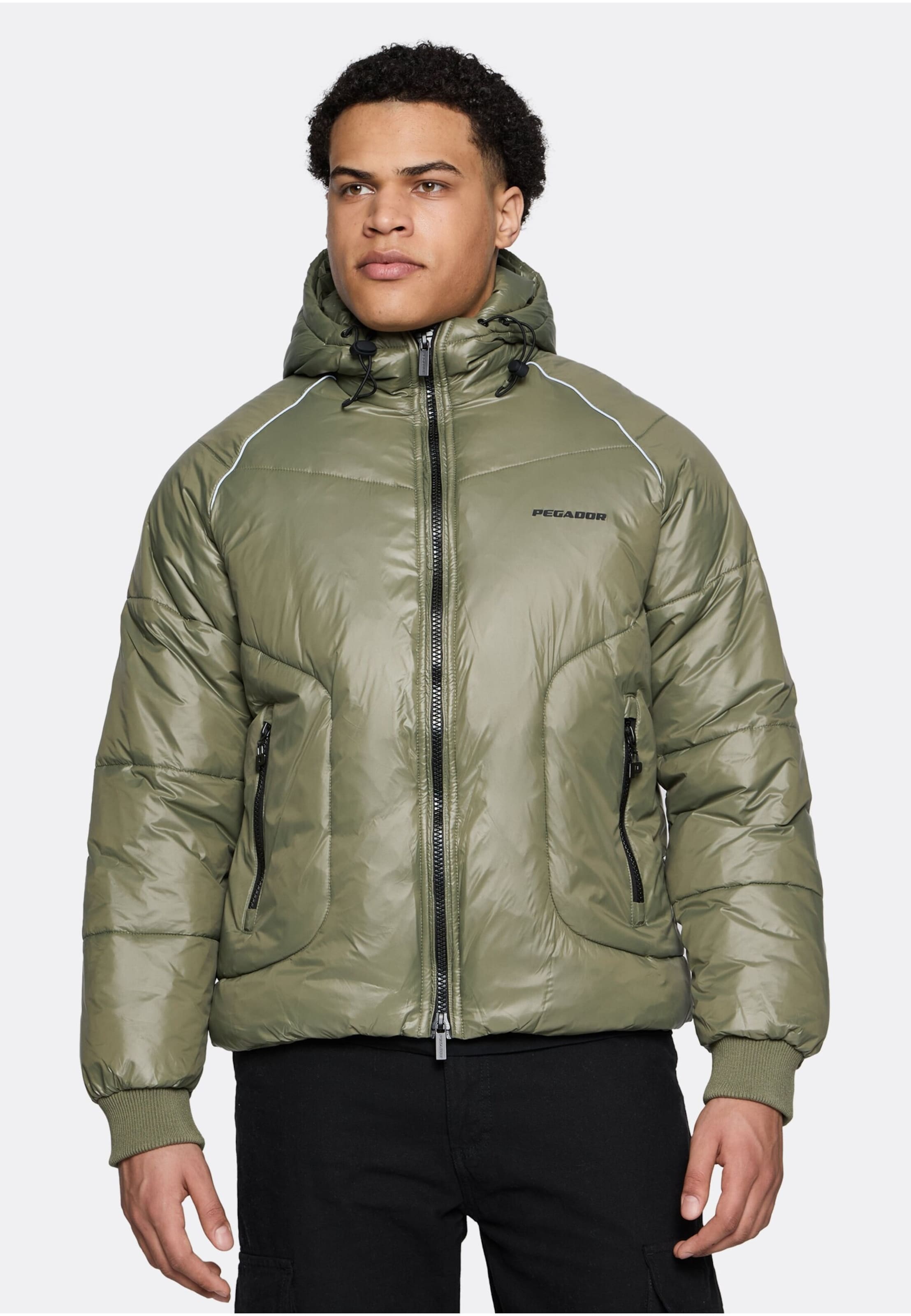 PEGADOR TOBY RAGLAN PUFFER JACKET