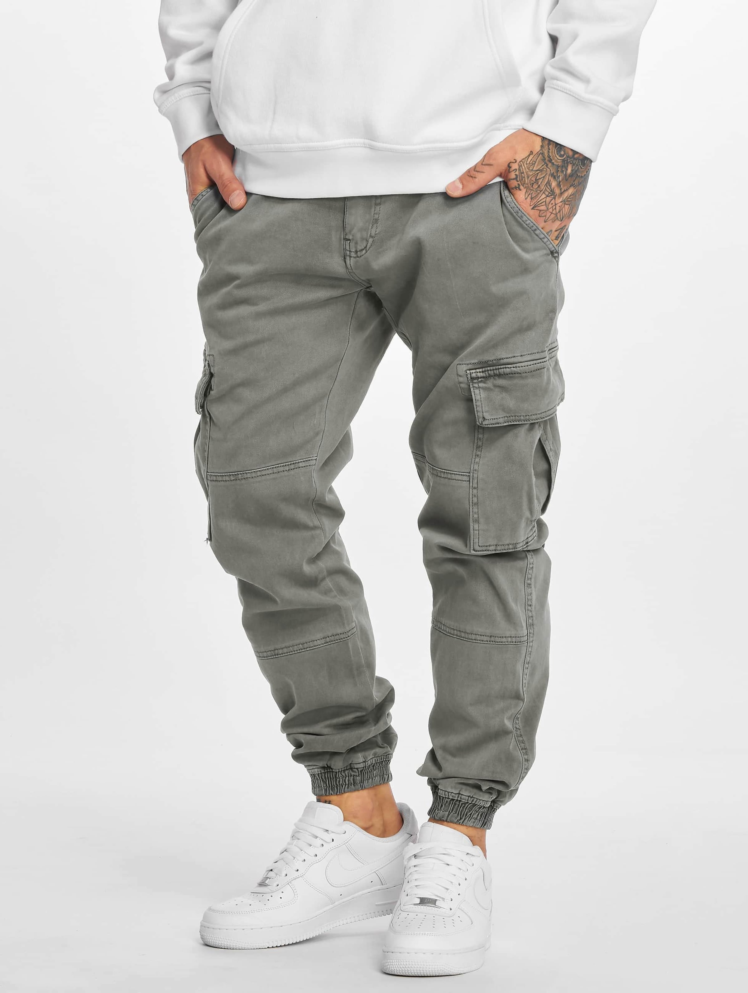 Urban Classics Washed Cargo Twill Jogging Pants