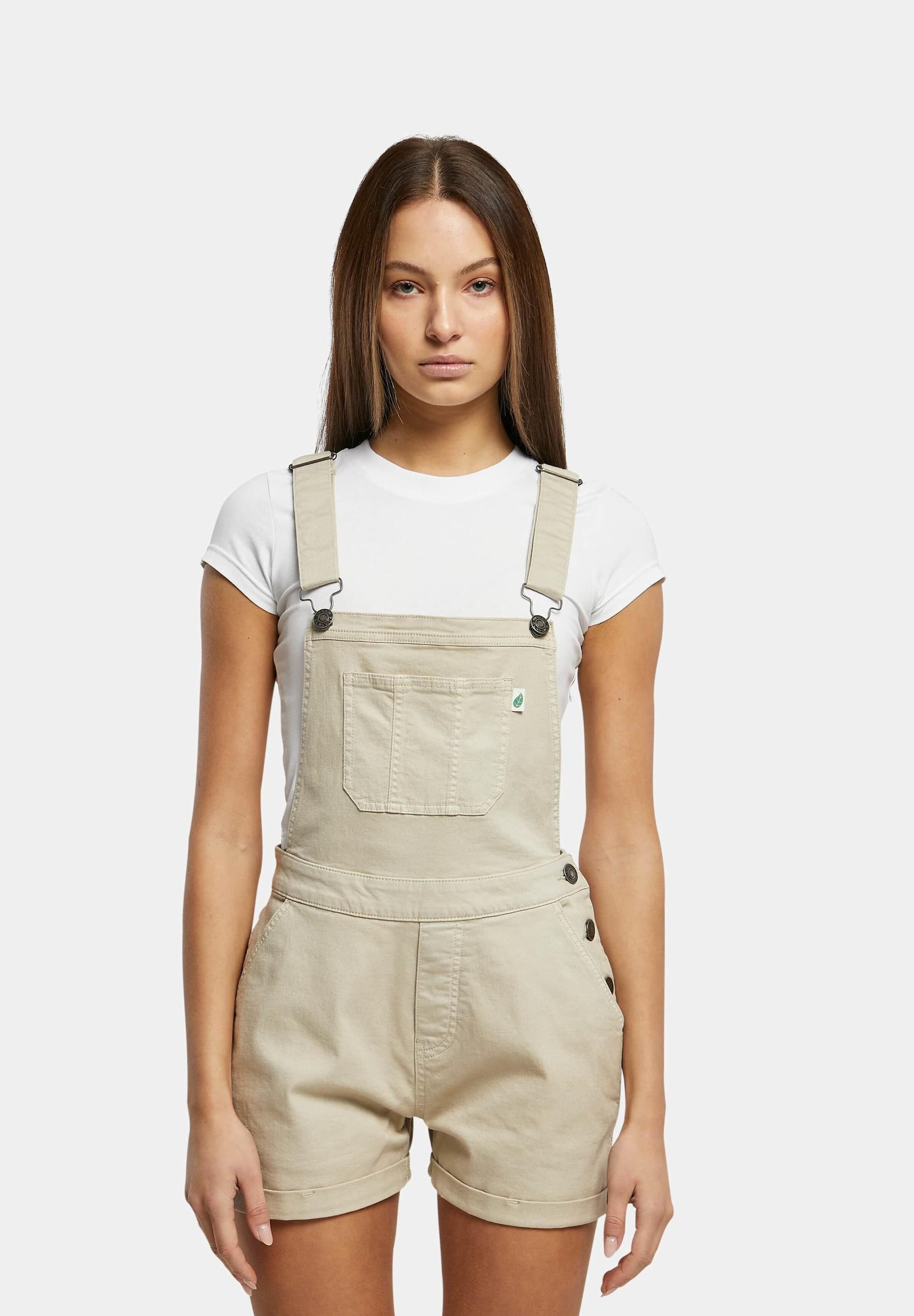 Urban Classics Ladies Organic Short Dungaree