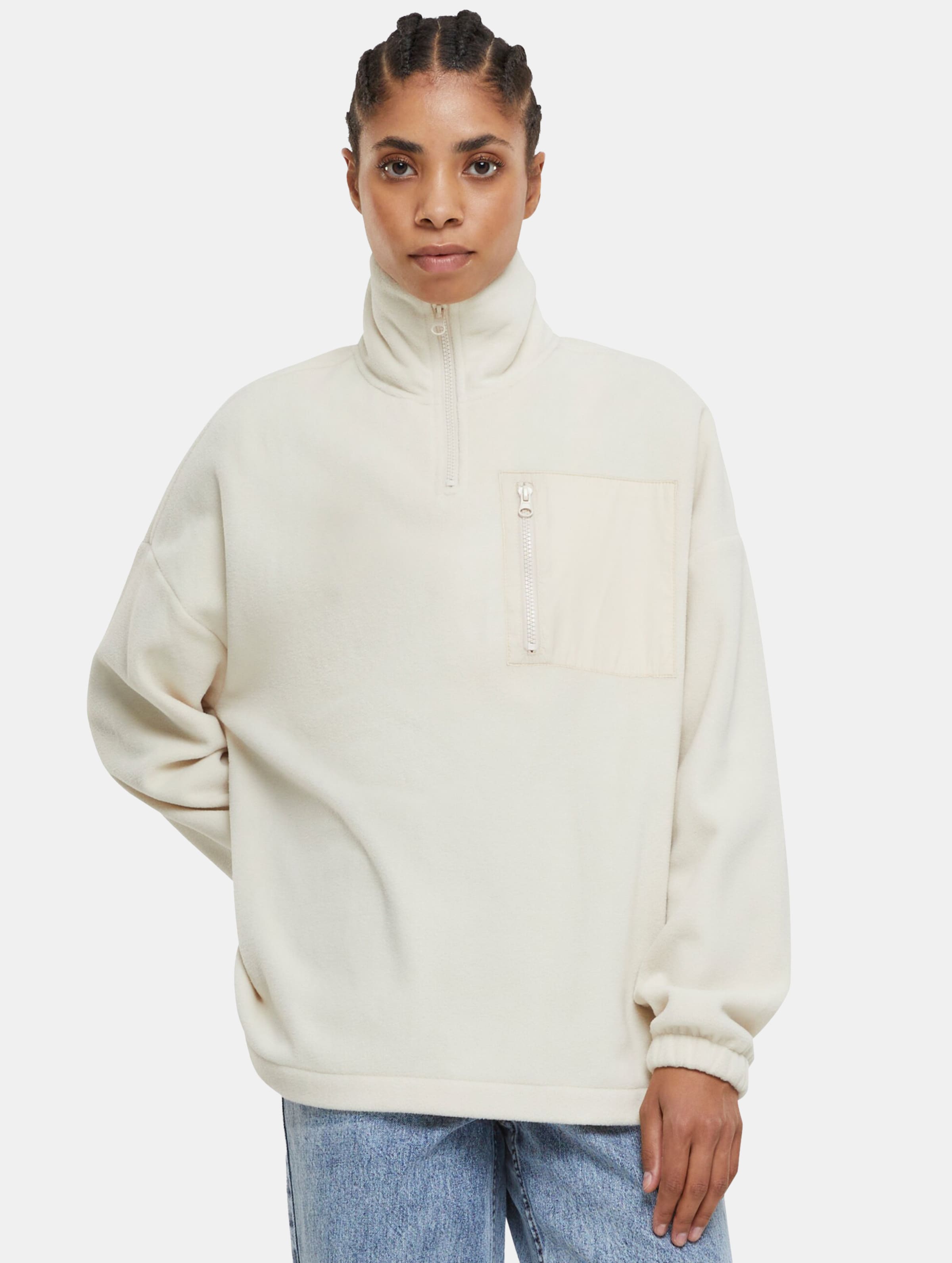 Urban Classics Ladies Polar Fleece Troyer
