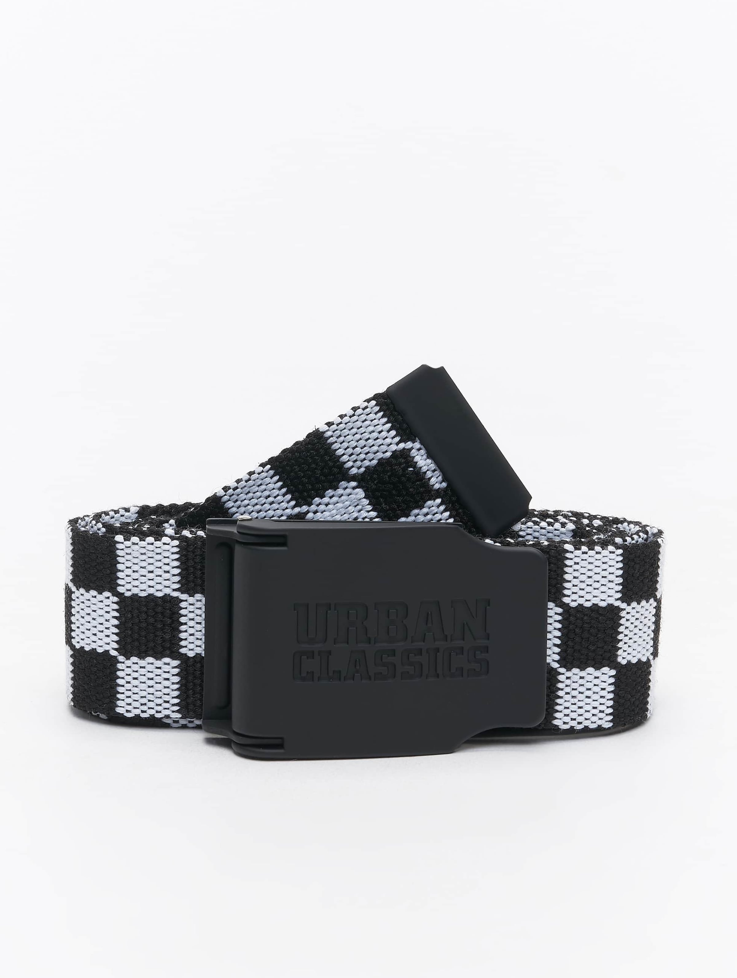 Urban Classics UC Canvas Belt Checkerboard 150cm