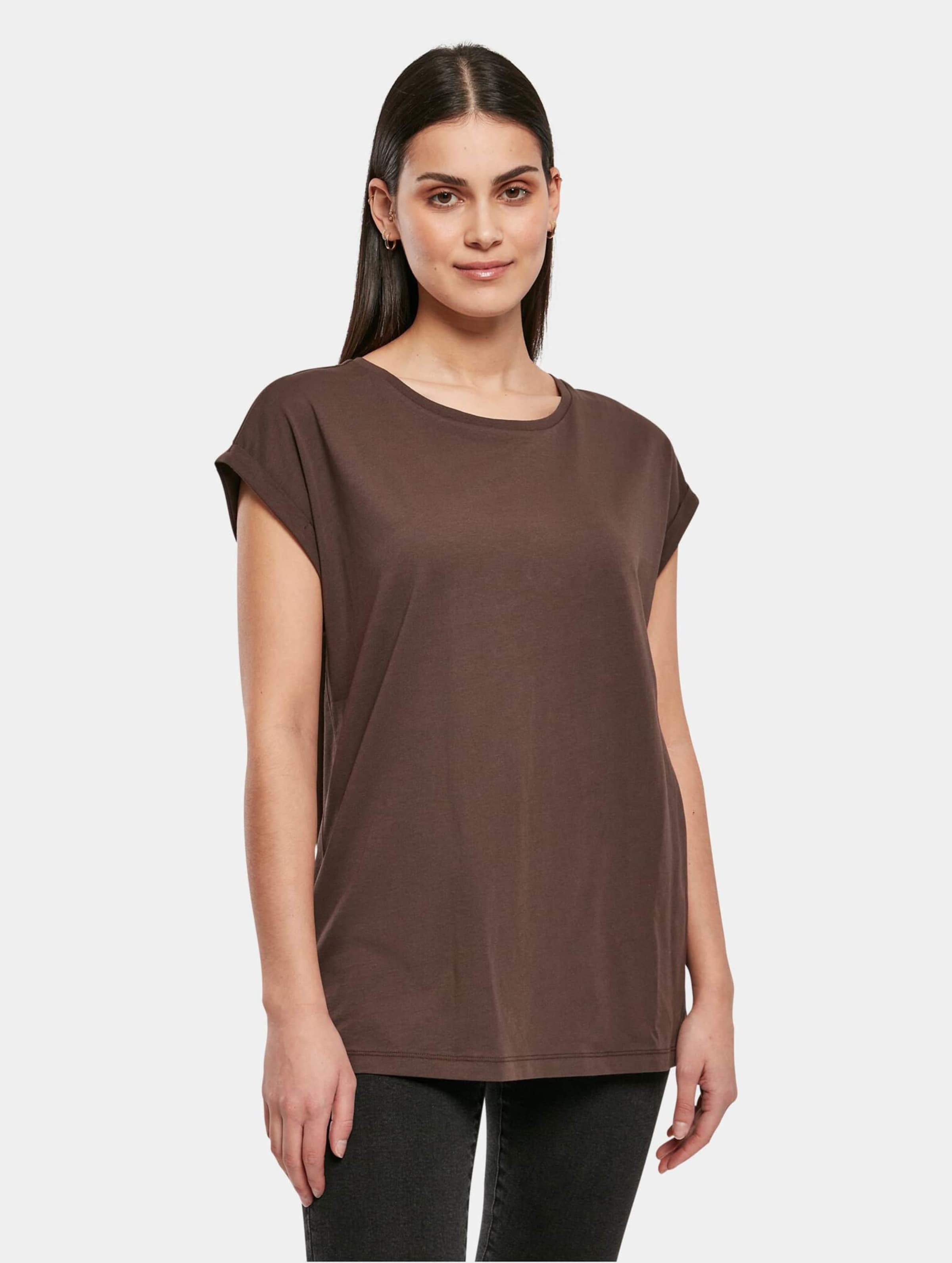 Urban Classics Ladies Organic Extended Shoulder Tee