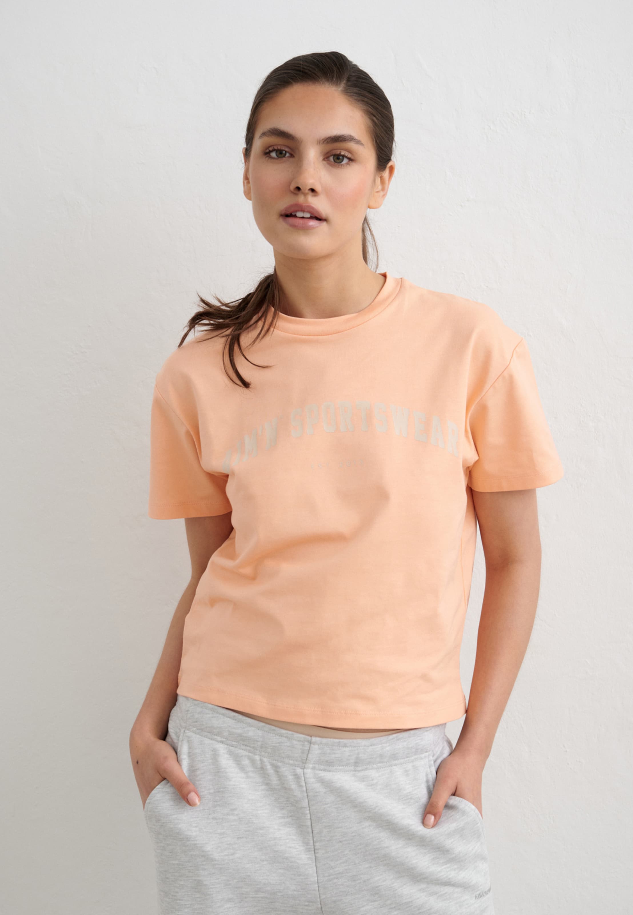 aimn Varsity Boxy T-shirt