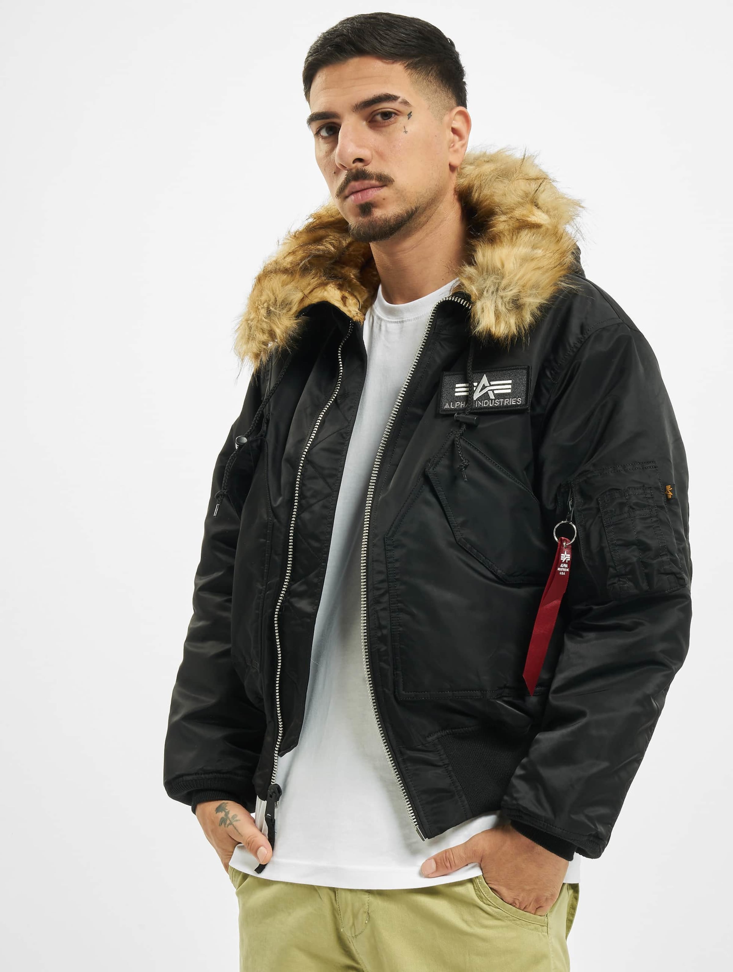 Alpha Industries 45P Hooded Custom Winter Jacket