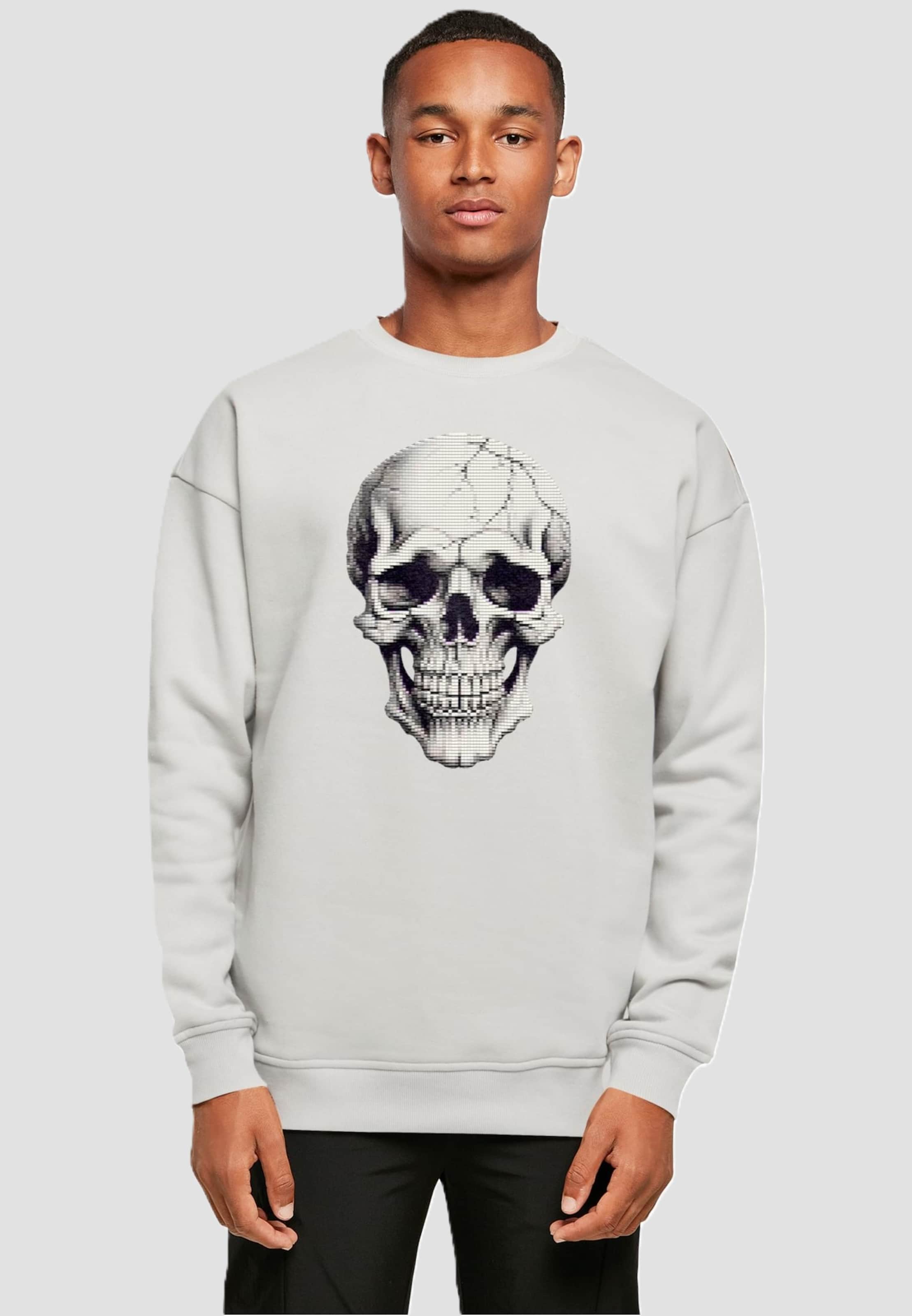 Merchcode Halloween - Skull Crewneck