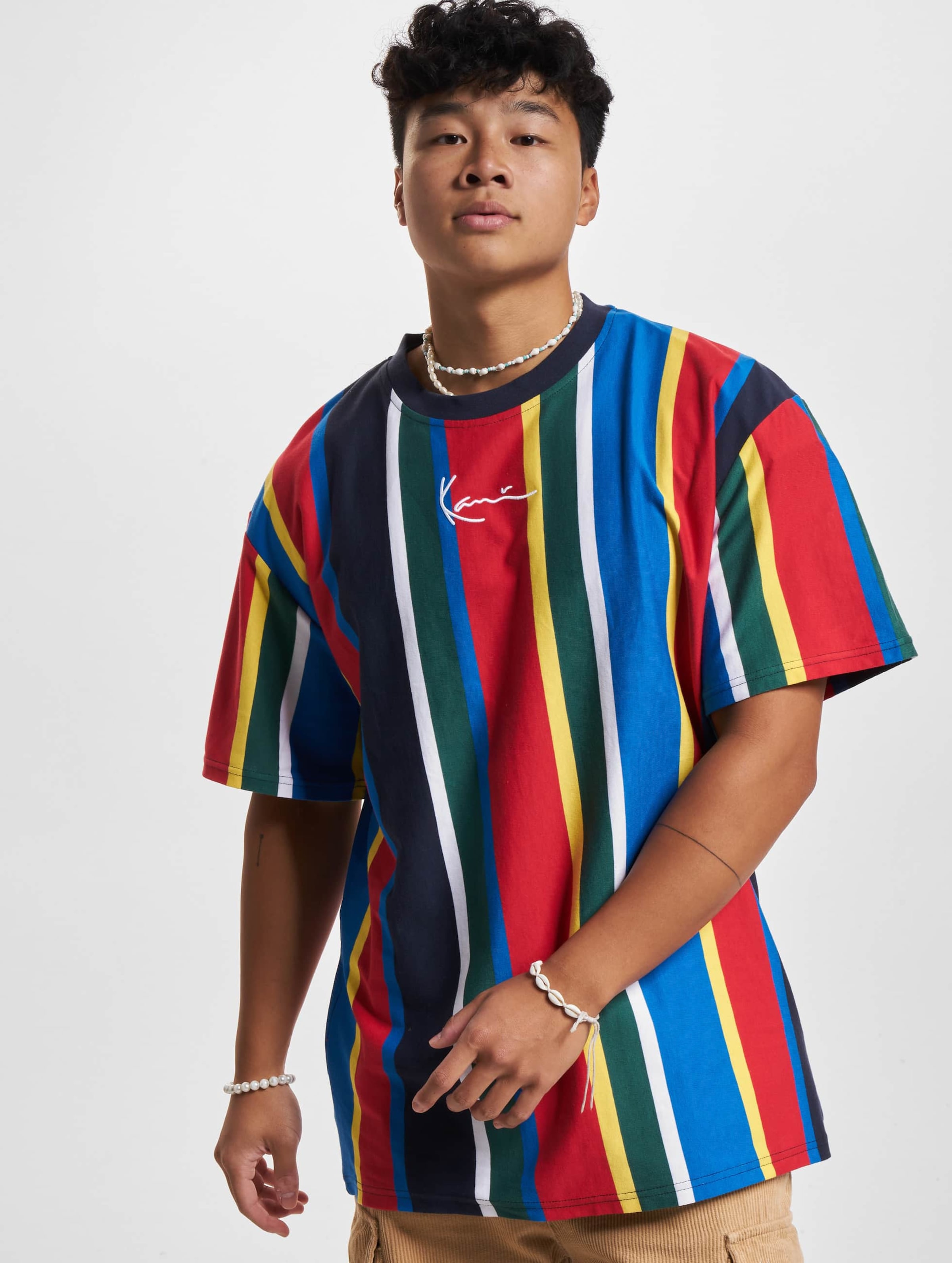 Karl Kani KK Small Signature Stripe Tee