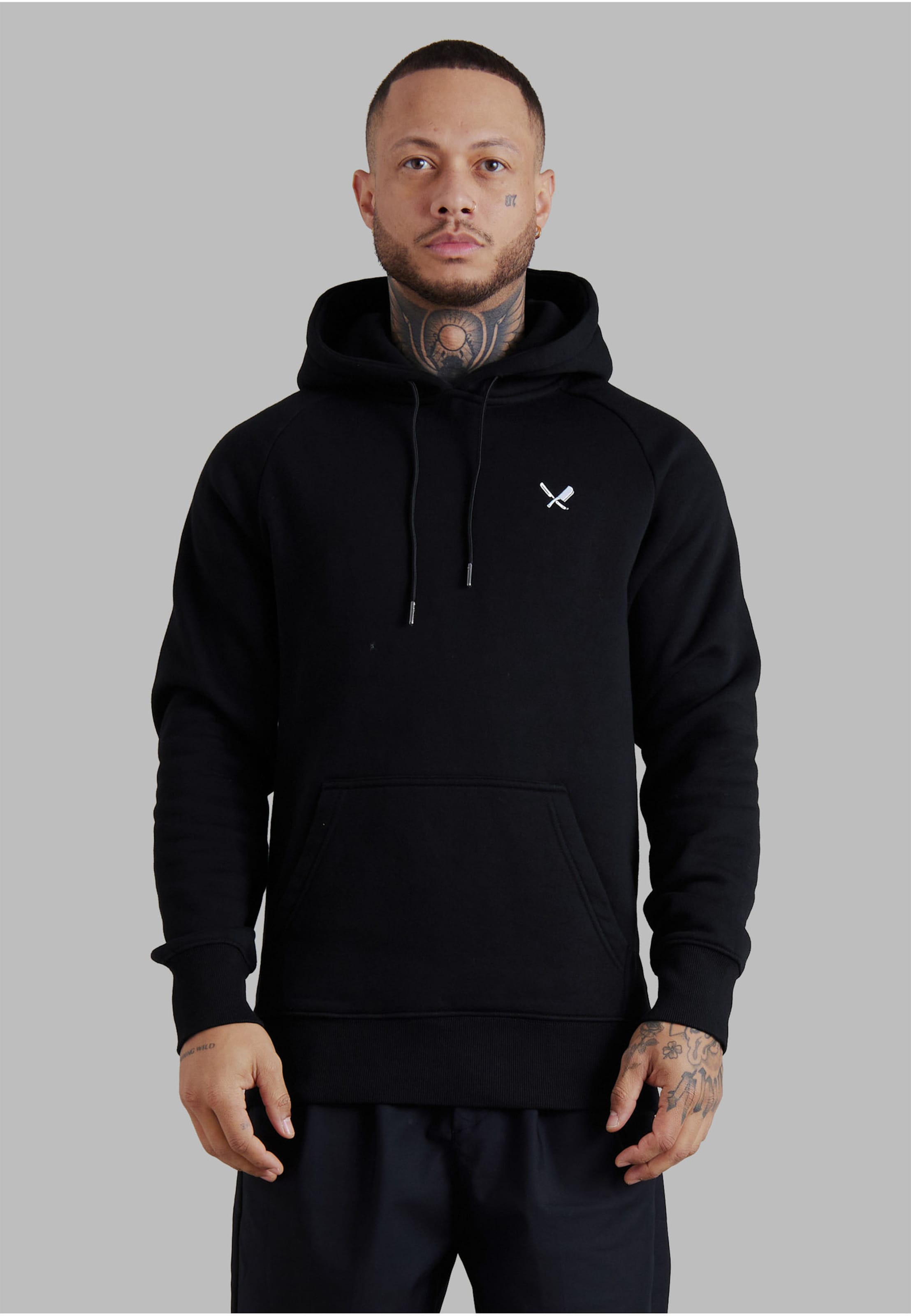 Distorted People Classic Raglan Hoodie