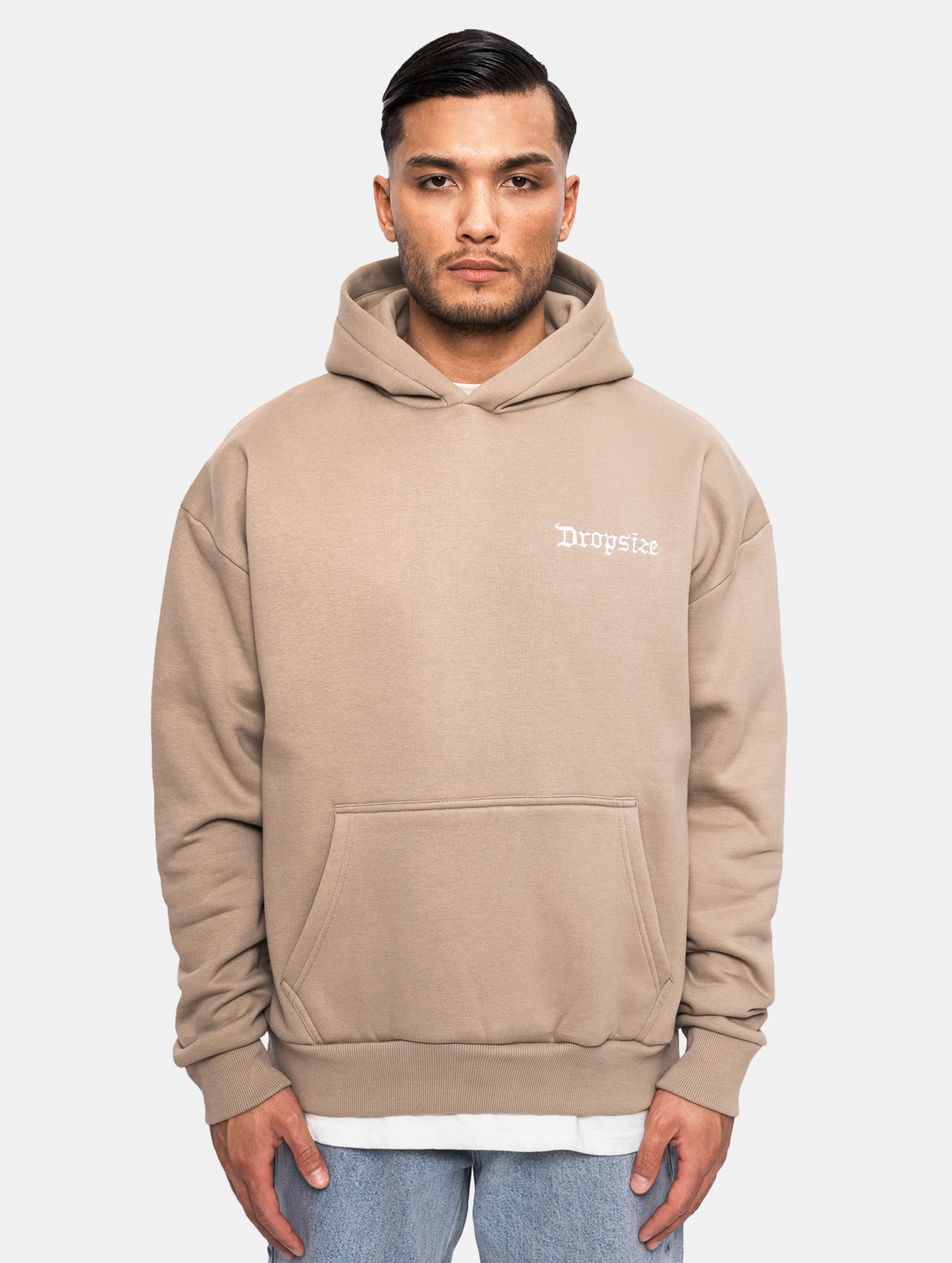 Dropsize Heavy Oversize Embo Hoodie